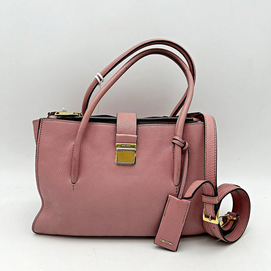 Miu Miu | Bags | Miu Miu Madras Tote Bag LA7542