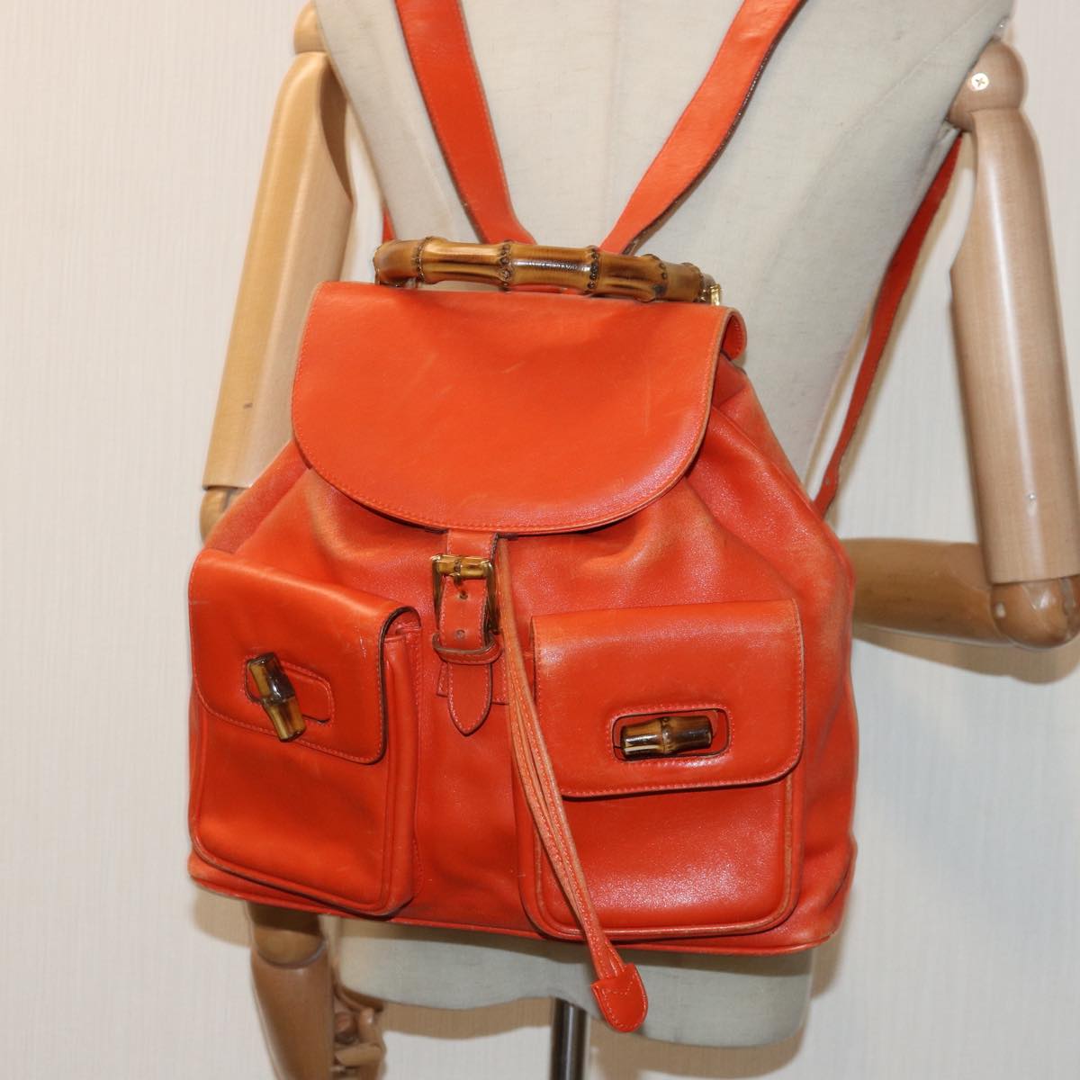 GUCCI Bamboo Backpack
