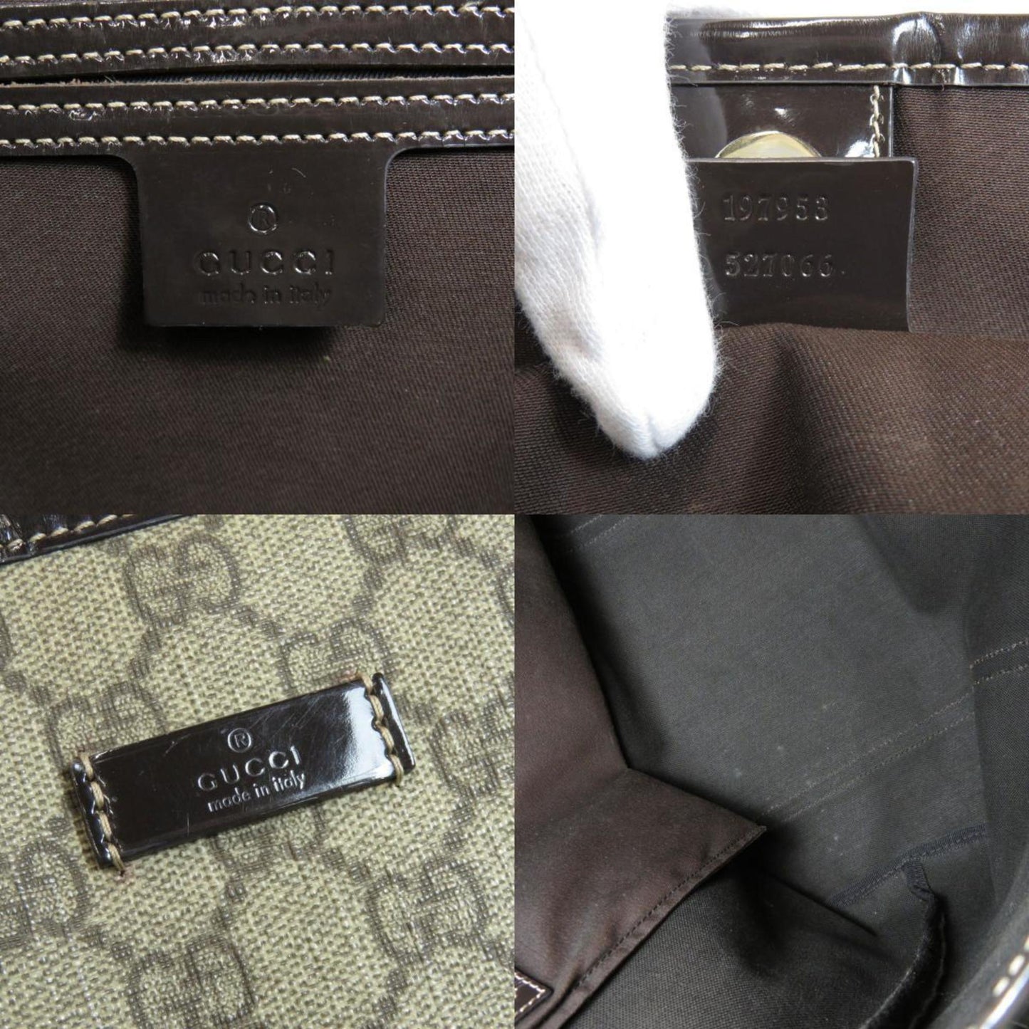 Gucci 197953 GG tote bag PVC ladies GUCCI