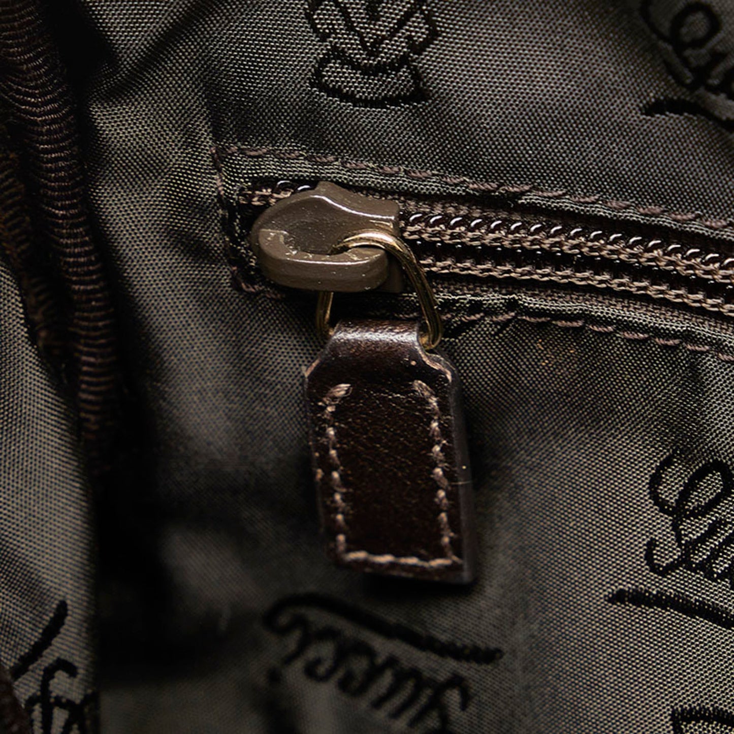GUCCIsima Shoulder Bag 201448 Brown Leather Men's