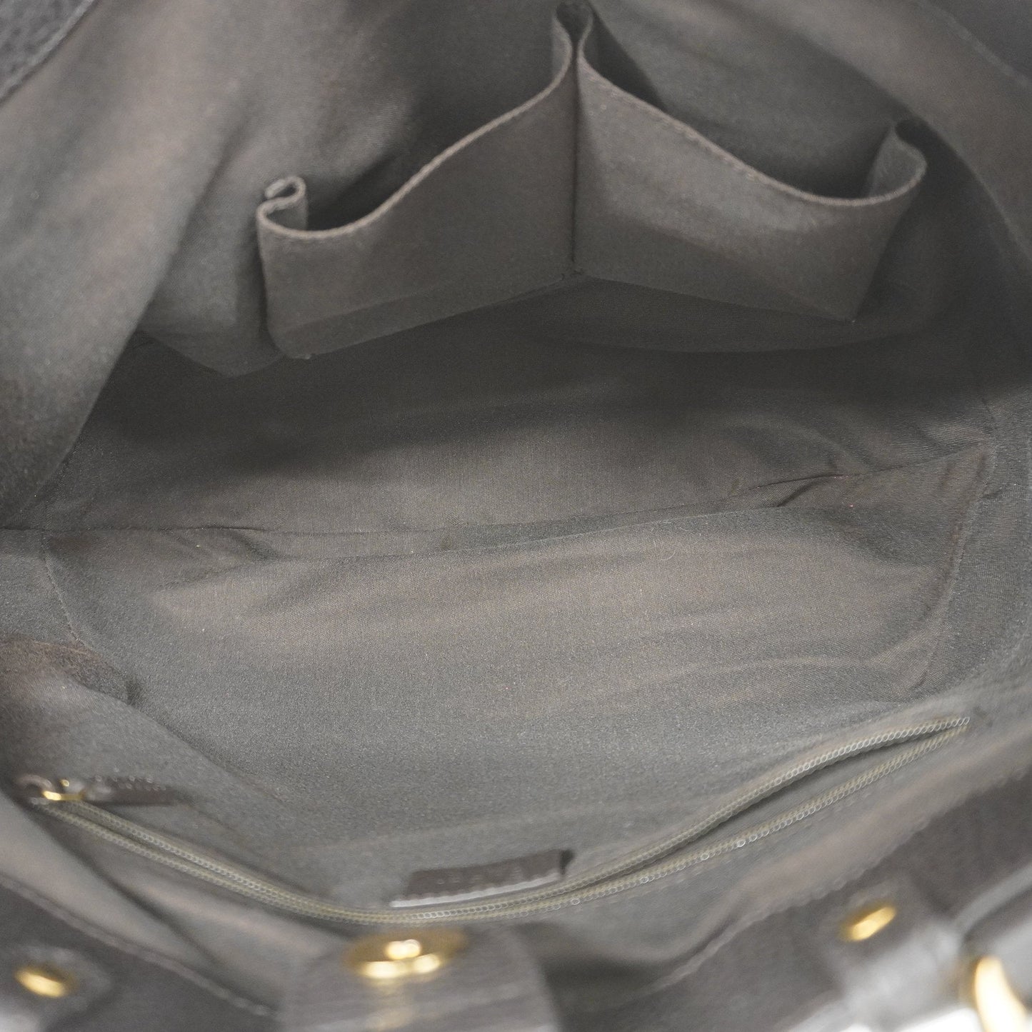 Gucci Tote Bag GG Canvas 353689 Beige/Brown Gold metal
