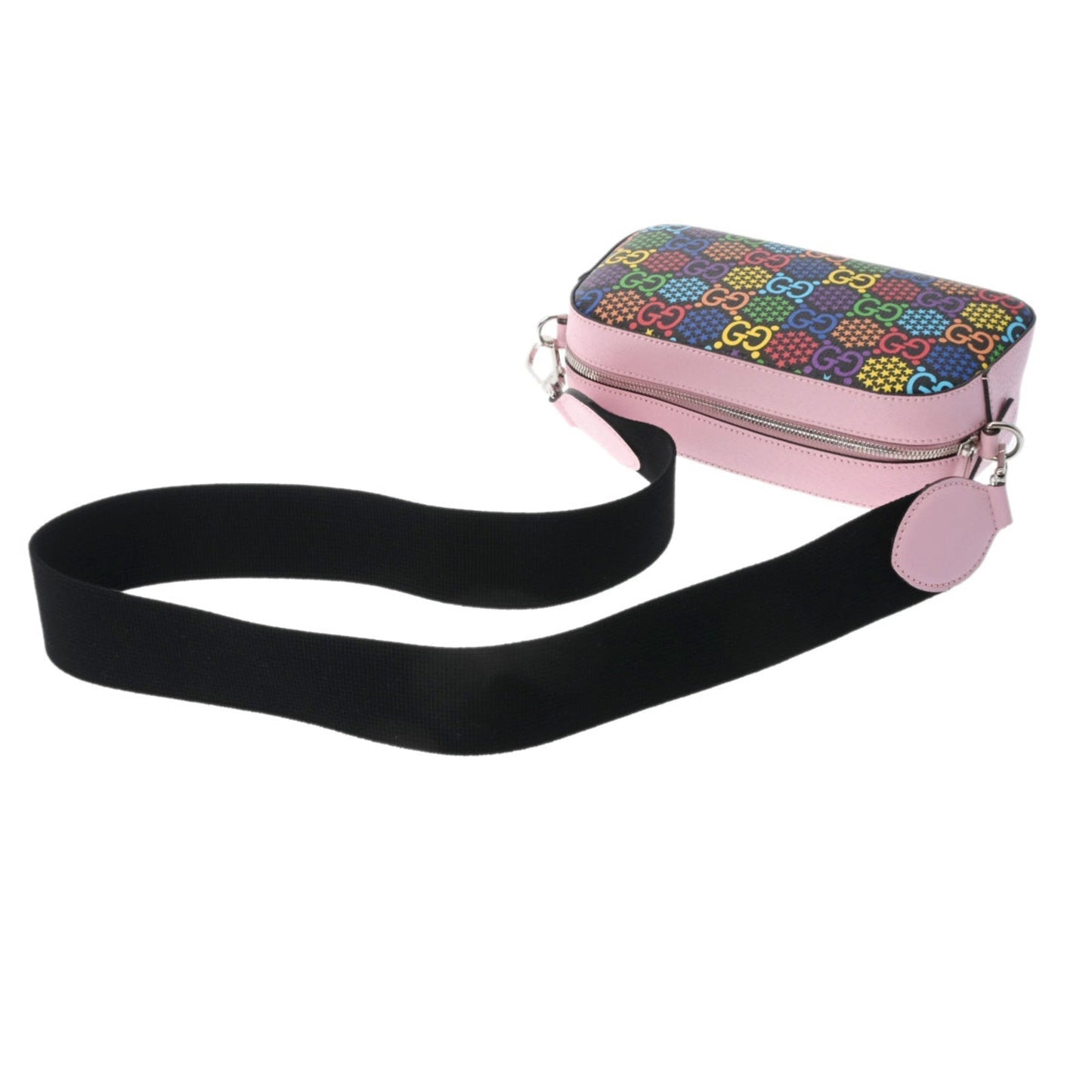 GUCCI GG Psychedelic Pink/Multicolor 574886 Women's PVC Shoulder Bag