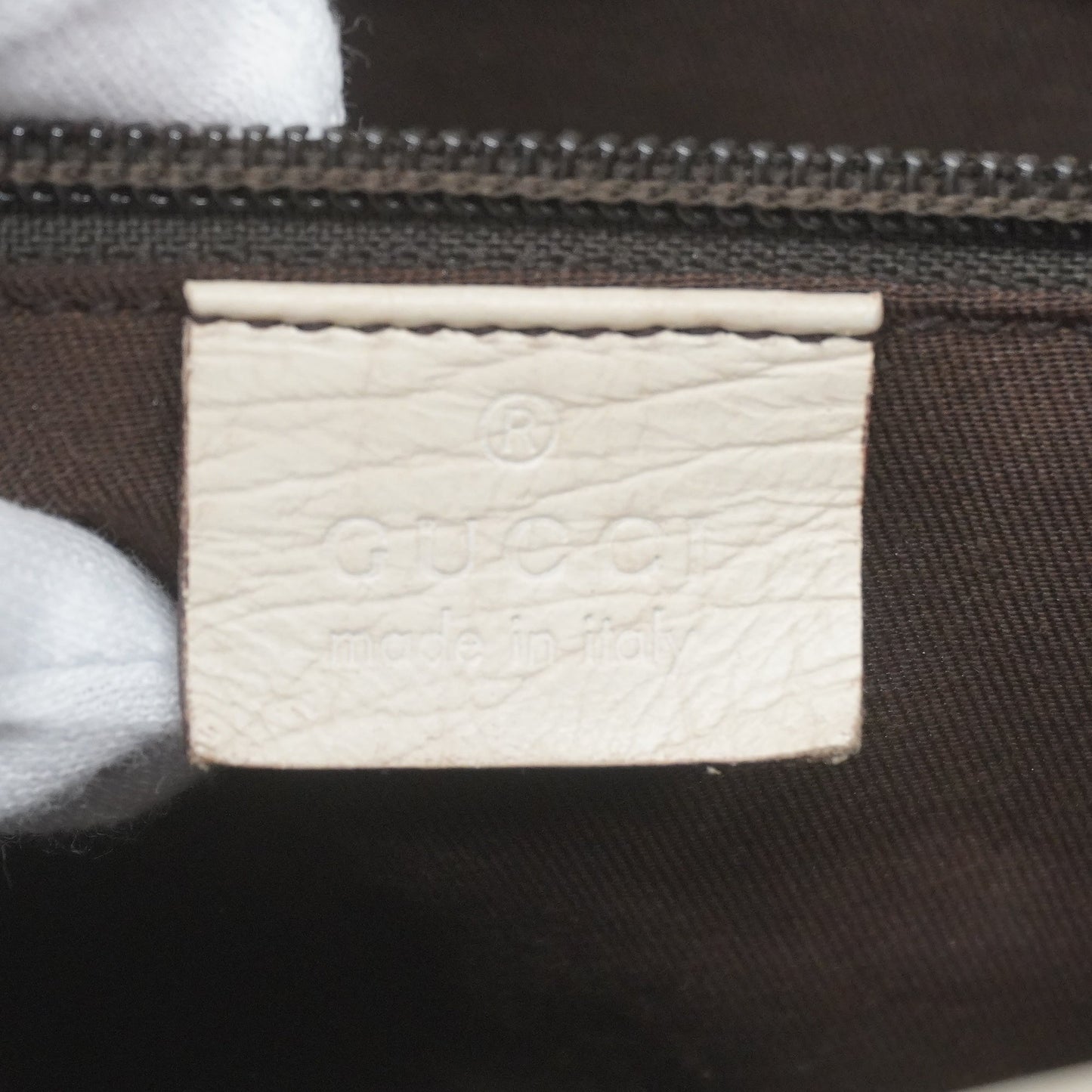 Gucci Tote Bag 114595 Women's GG Supreme Tote Bag Beige,White
