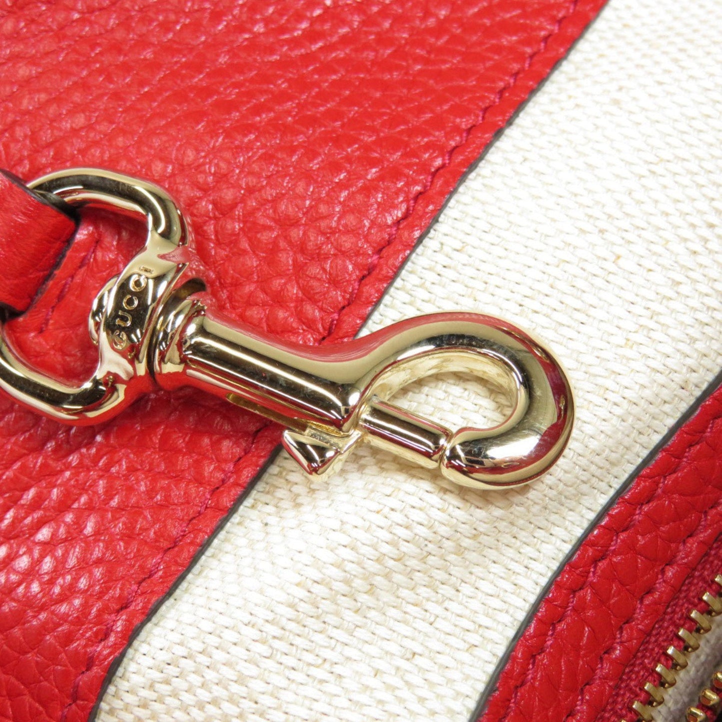 Gucci 536196 Soho Interlocking G Tote Bag Calf Ladies GUCCI