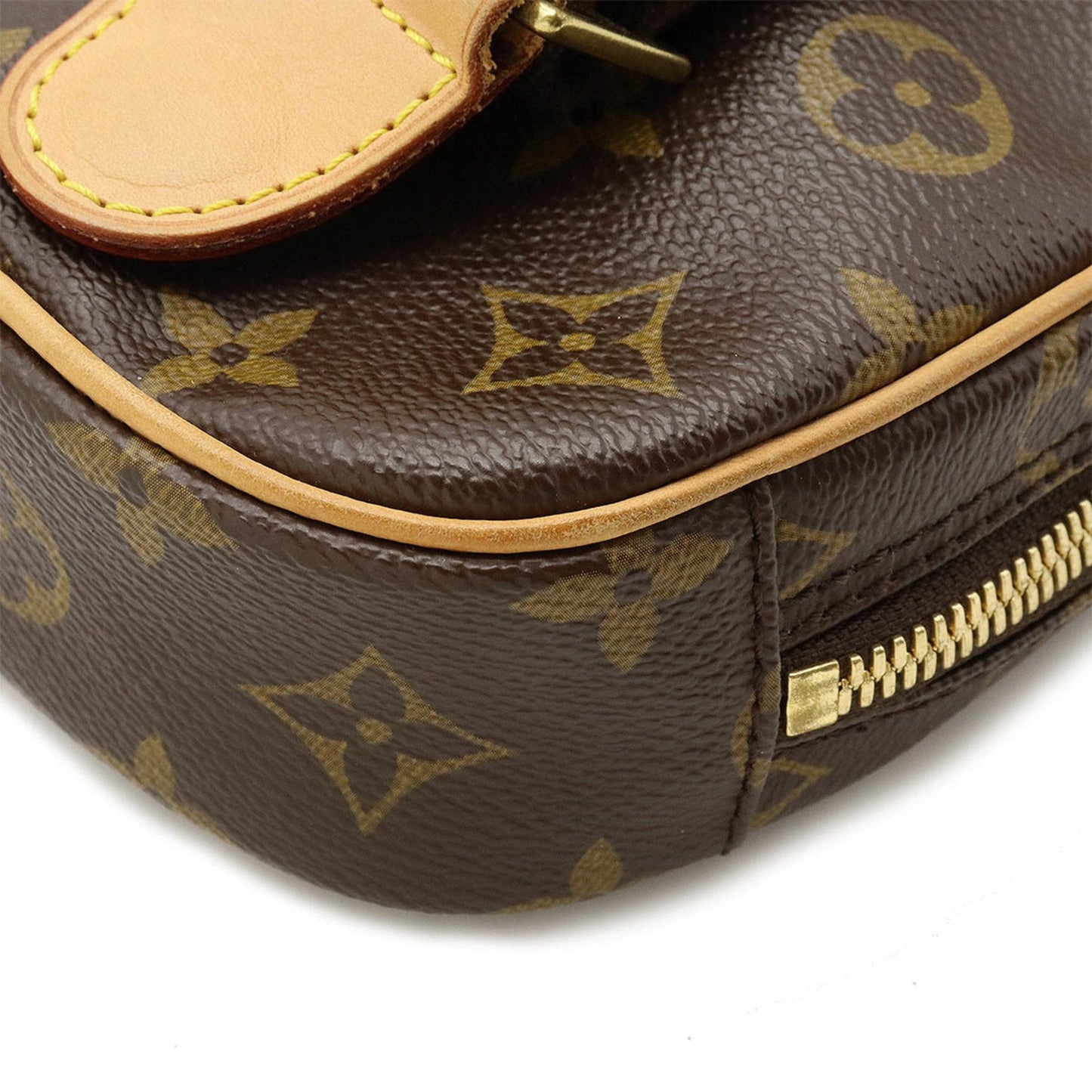 LOUIS VUITTON Monogram Pochette Ganju Body Bag Shoulder M51870