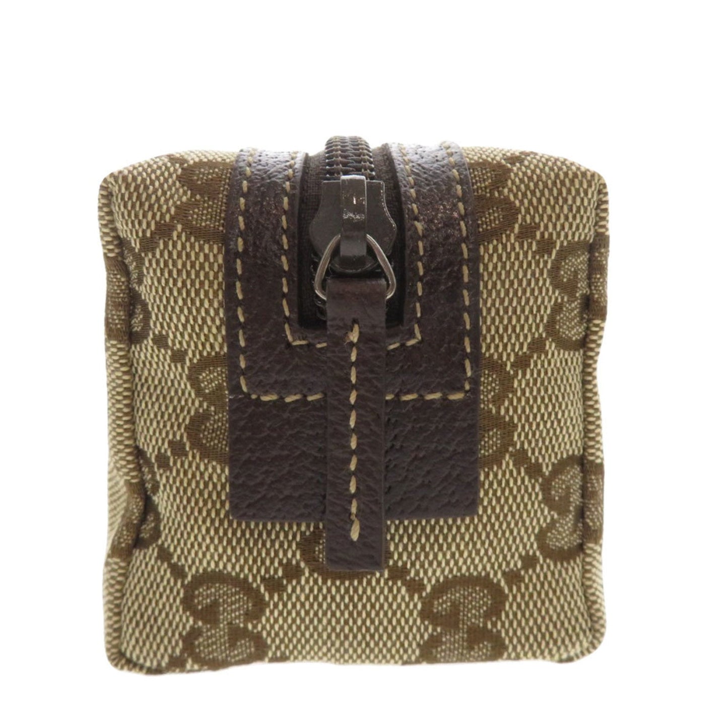 Gucci 29596 GG canvas / leather ladies GUCCI