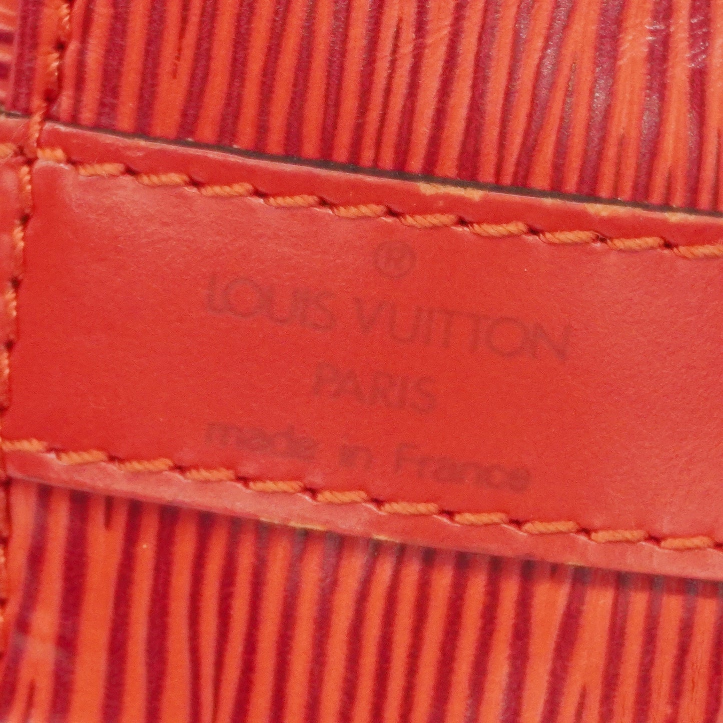 Louis Vuitton  Epi Petit Noe M44107 Women's Shoulder Bag Castilian Red