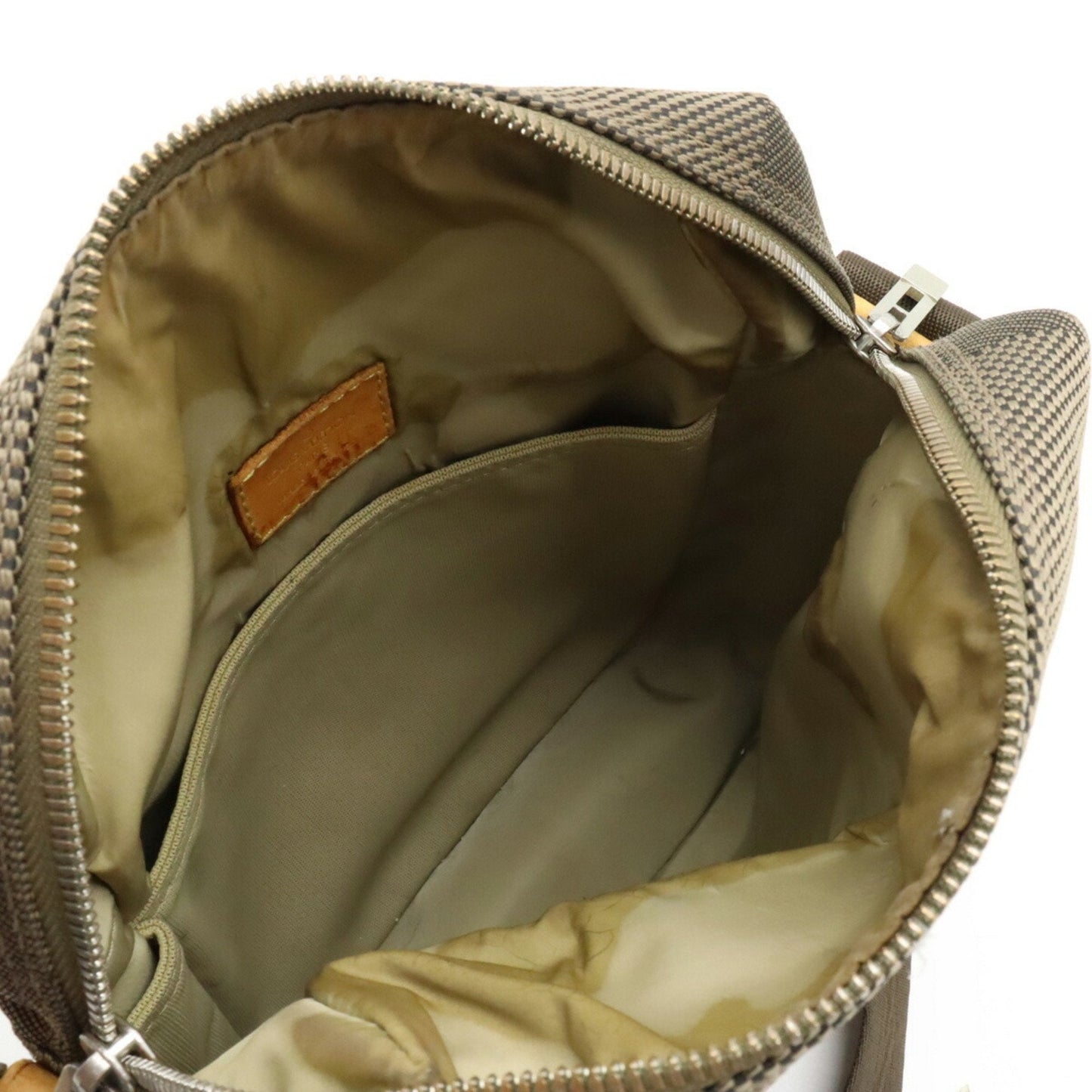 LOUIS VUITTON Damiergeant Citadin Shoulder Bag Canvas Tail Khaki M93040