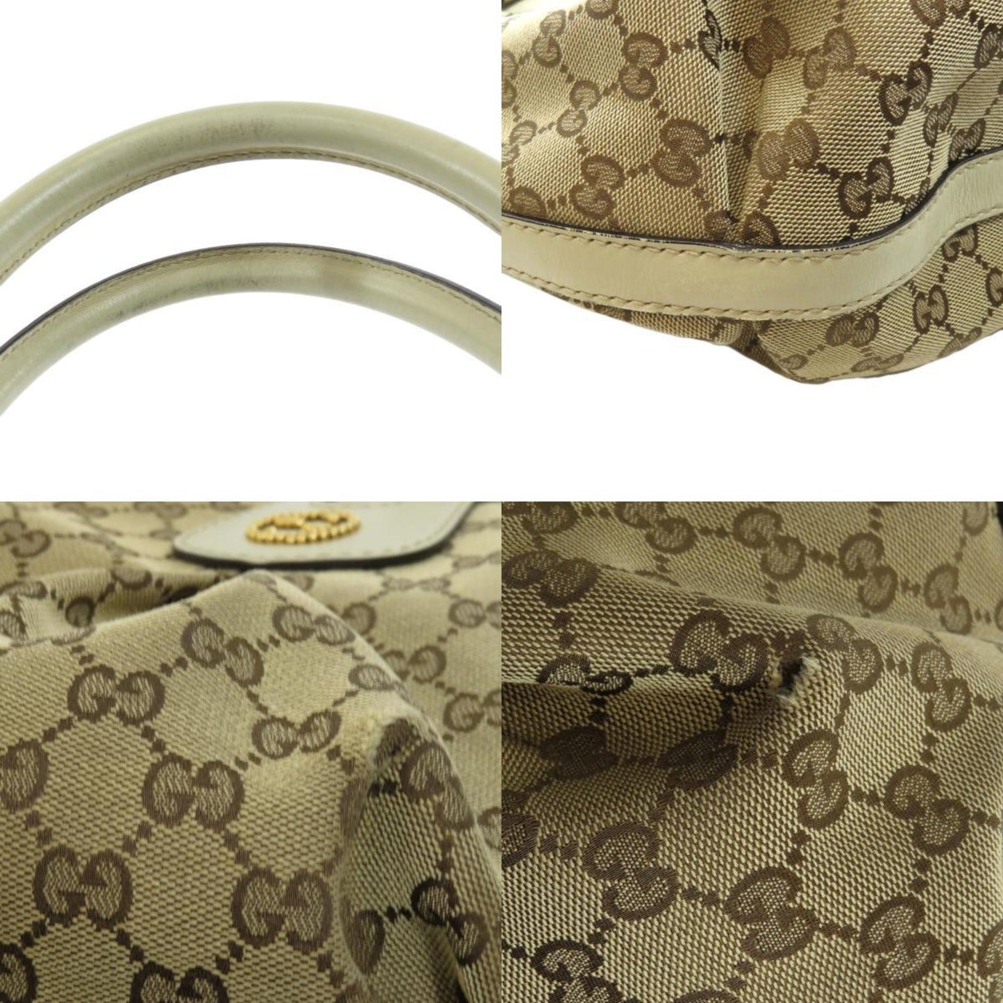 Gucci 506631 GG Tote Bag Canvas Ladies Gucci