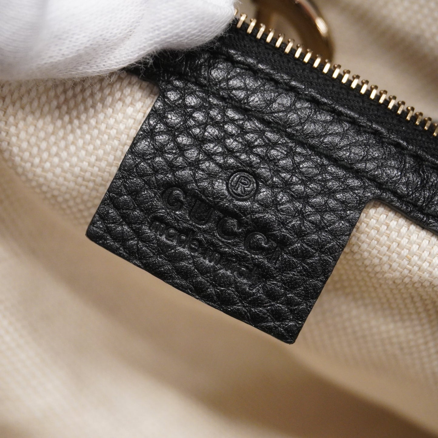 GUCCI  Soho Shoulder Bag 536196 Women's Leather Black