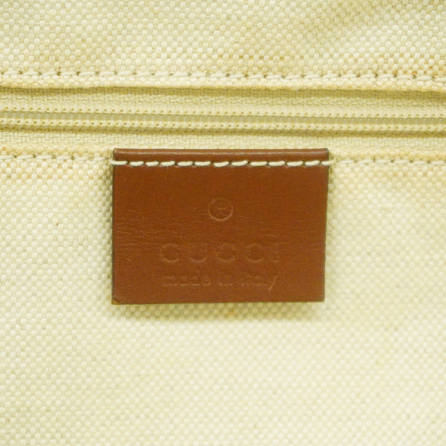 GUCCI  Sukey Diamante 223974 Women's Canvas Handbag Beige,Brown