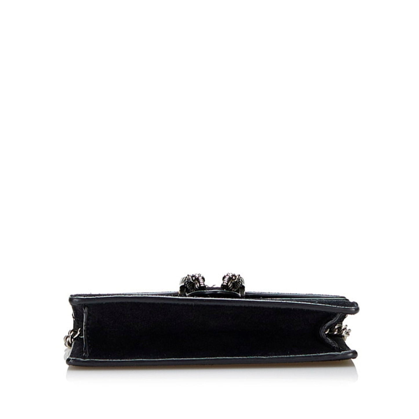 Gucci Dionysus Chain Shoulder Bag 476432 Black Suede Ladies GUCCI