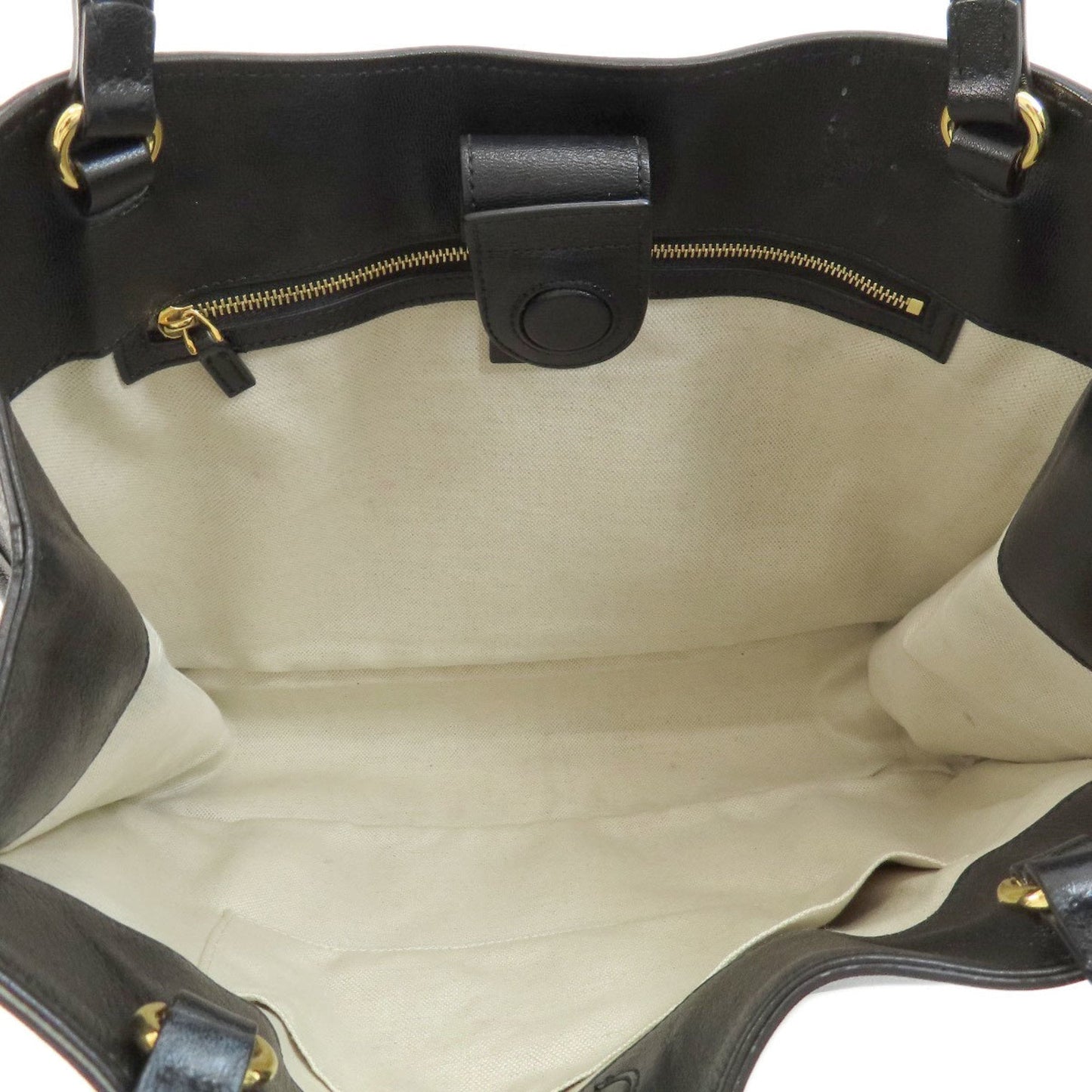 Gucci 623694 Horsebit Tote Bag Leather Women's