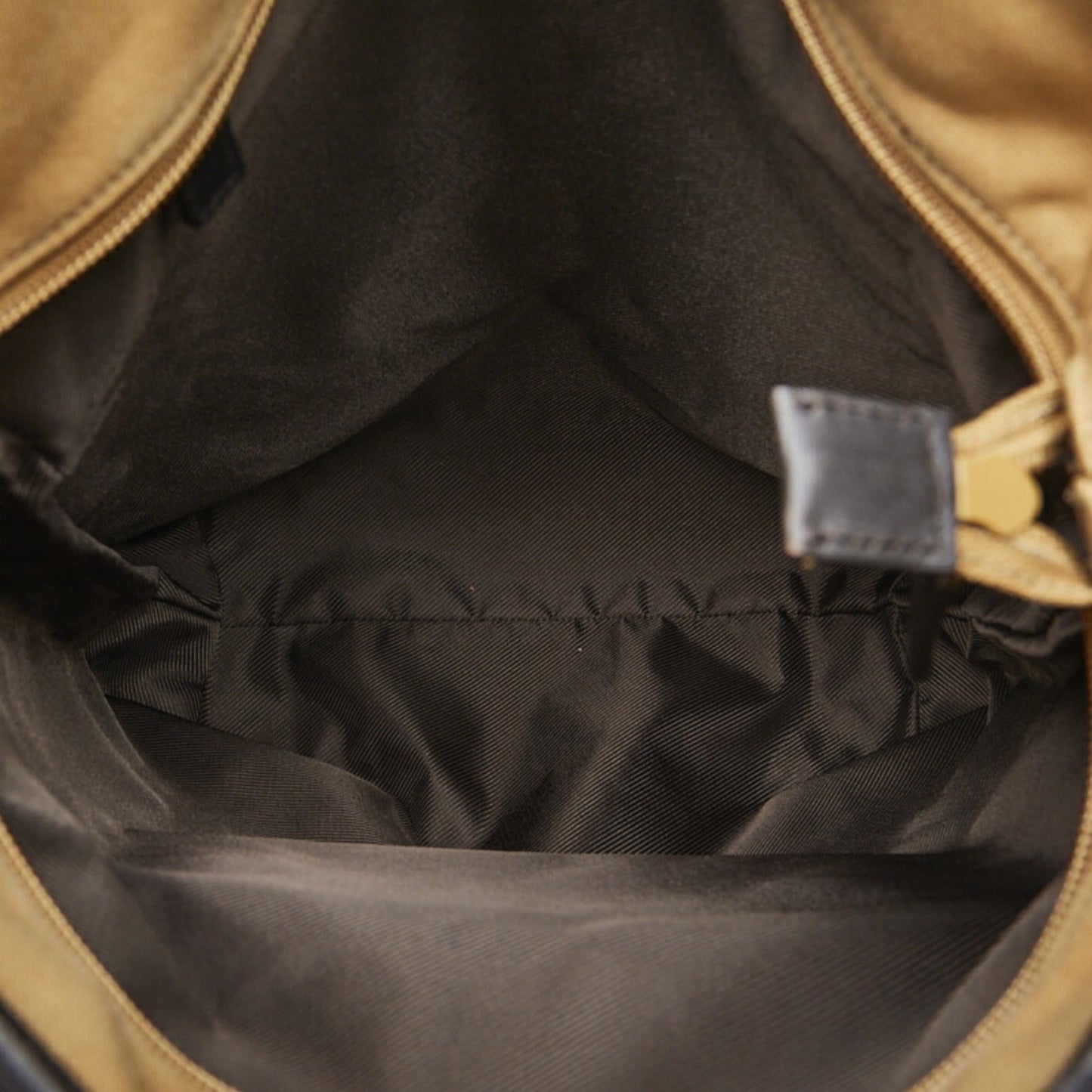 GUCCI tote bag 28892 brown black canvas leather ladies