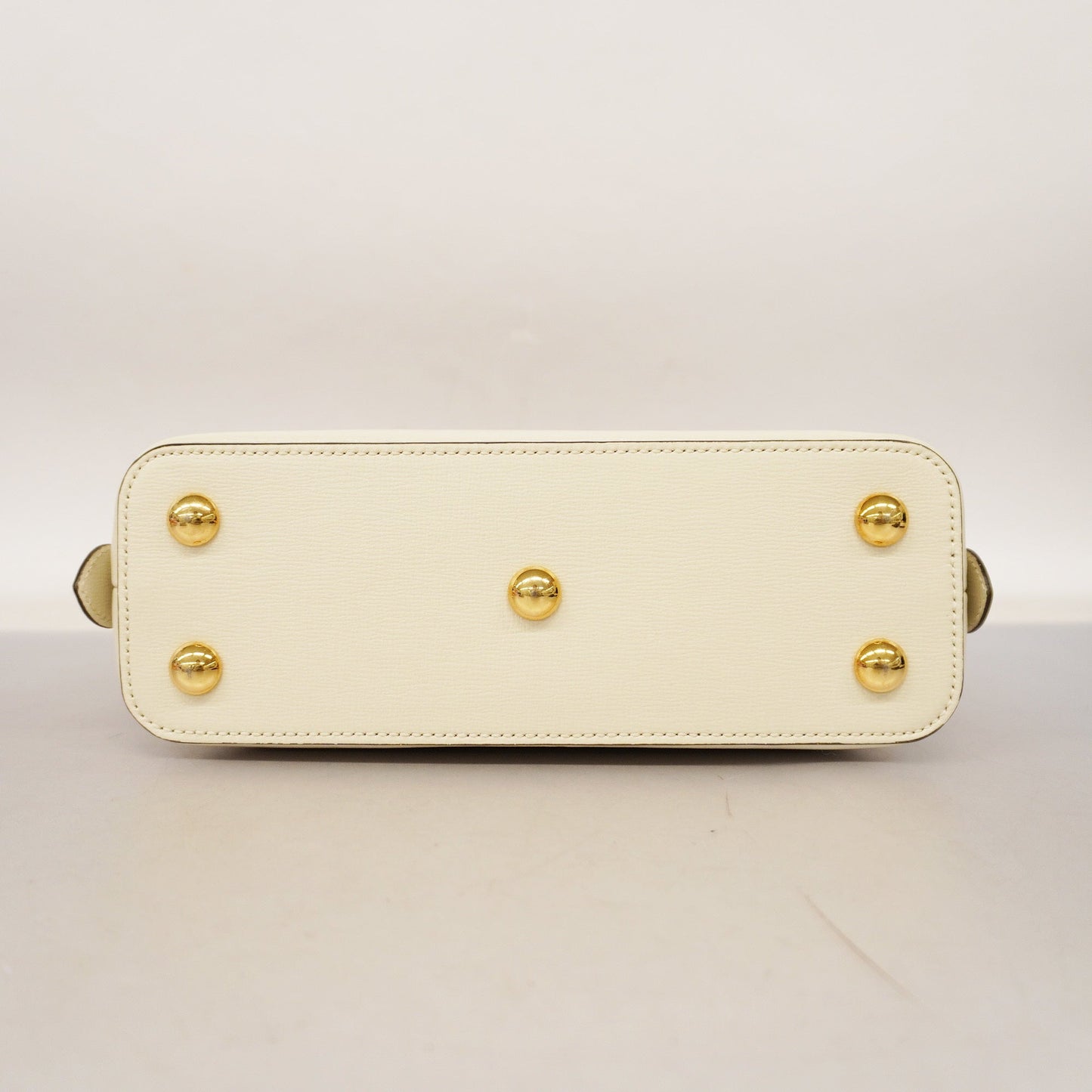 GUCCIAuth  Horsebit 2way Bag 621220 GG Supreme Beige,White