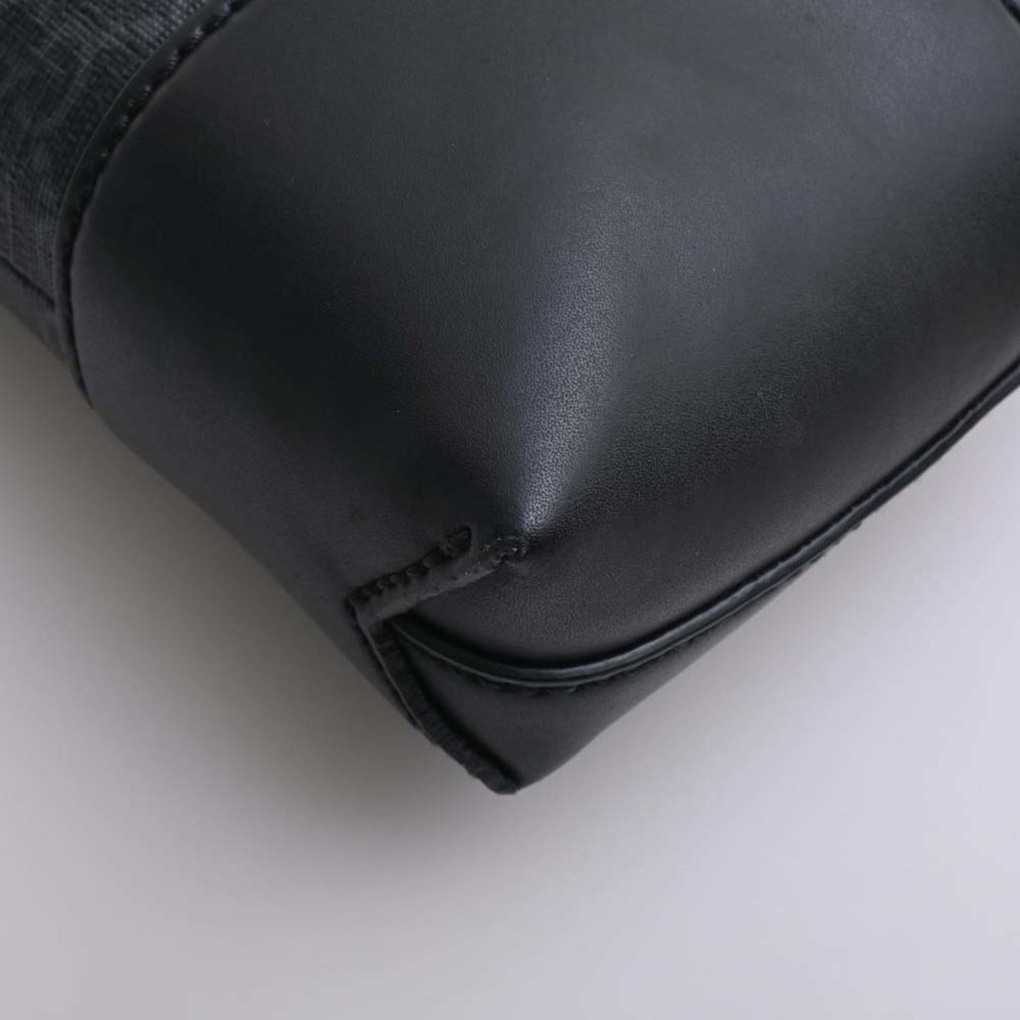 GUCCI GG Supreme Shoulder Bag 474139 Black Men's