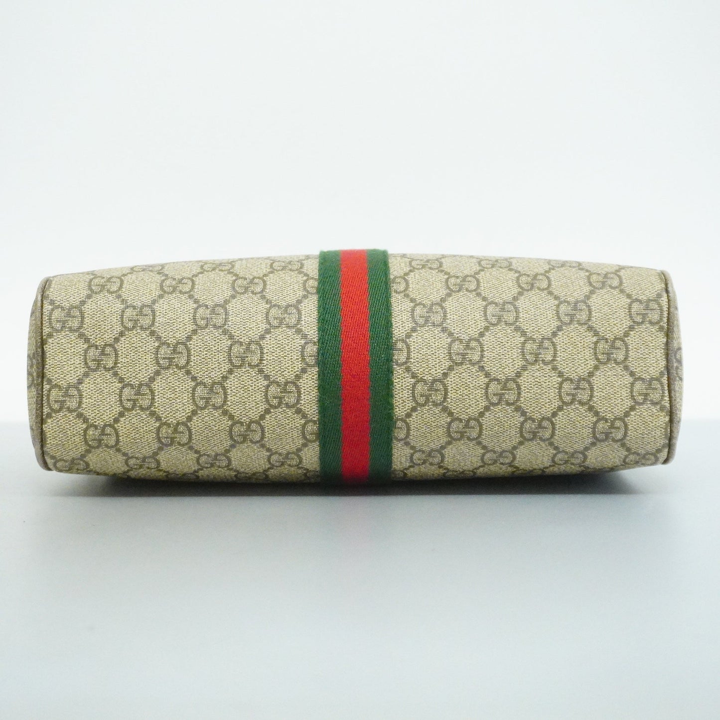 GUCCIAuth  Sherry Line Shoulder Bag 517080 GG Supreme,Leather Beige,Brown
