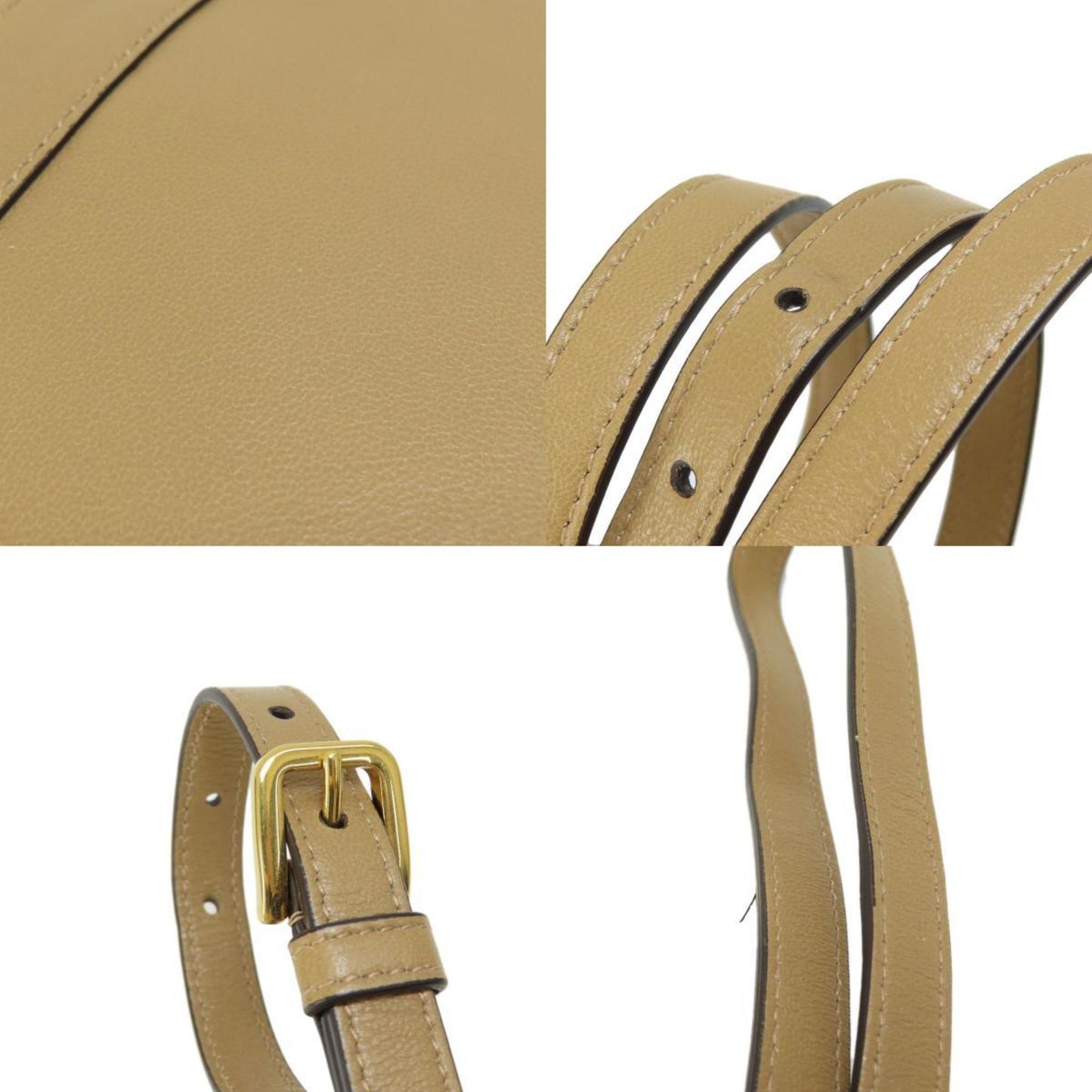 GUCCI 631663 Metal Handbag Leather Women's