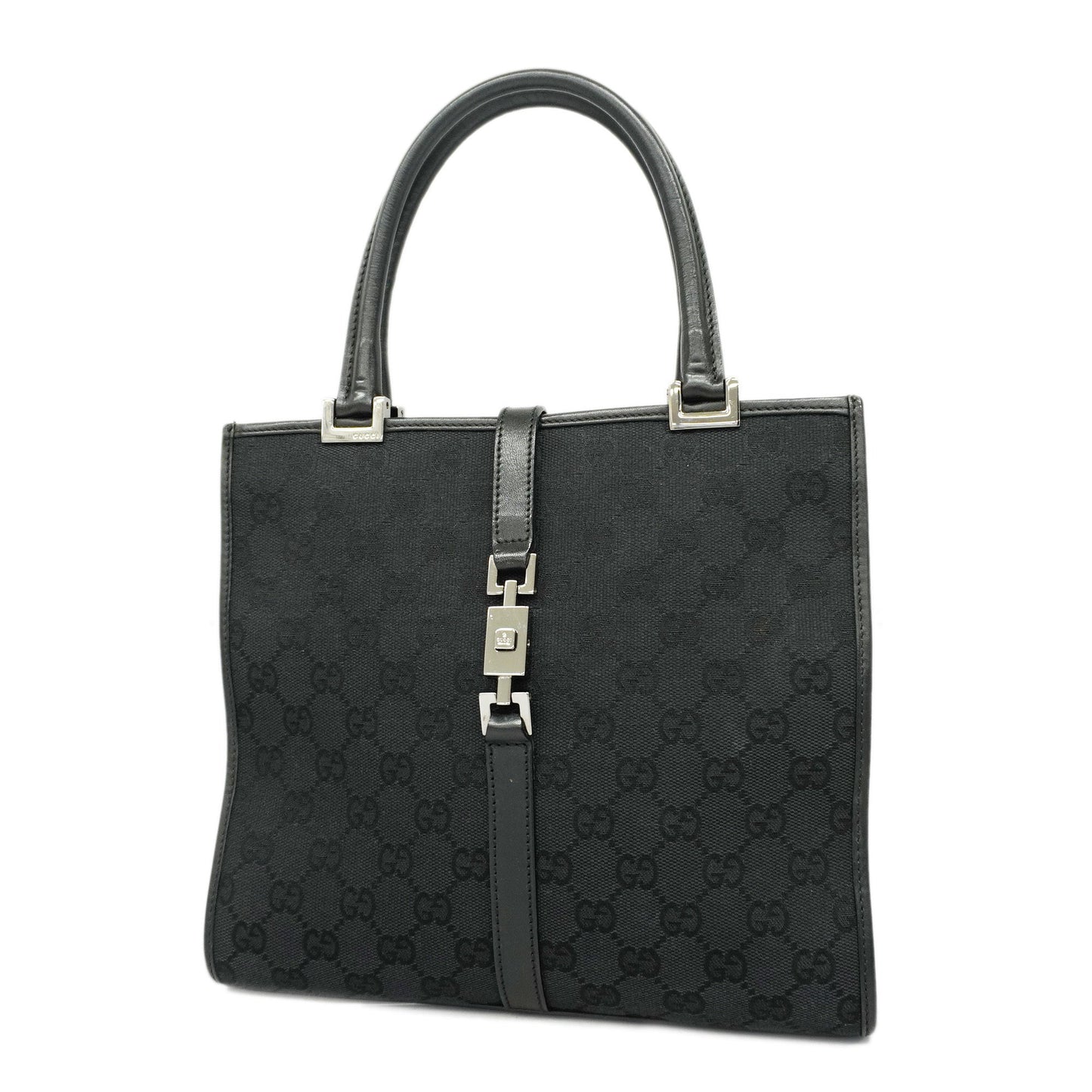 Gucci  Jackie HandBag 002 1065 Women's GG Canvas Black