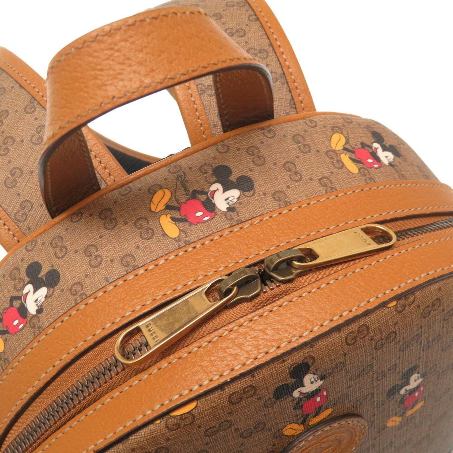 Gucci GG Supreme Small Backpack Beige 552884 Rucksack Bag