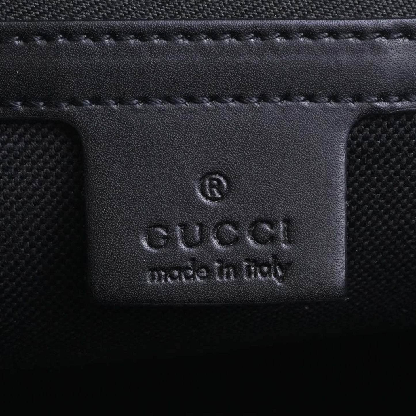 GUCCI GG Supreme Shoulder Bag 474139 Black Men's