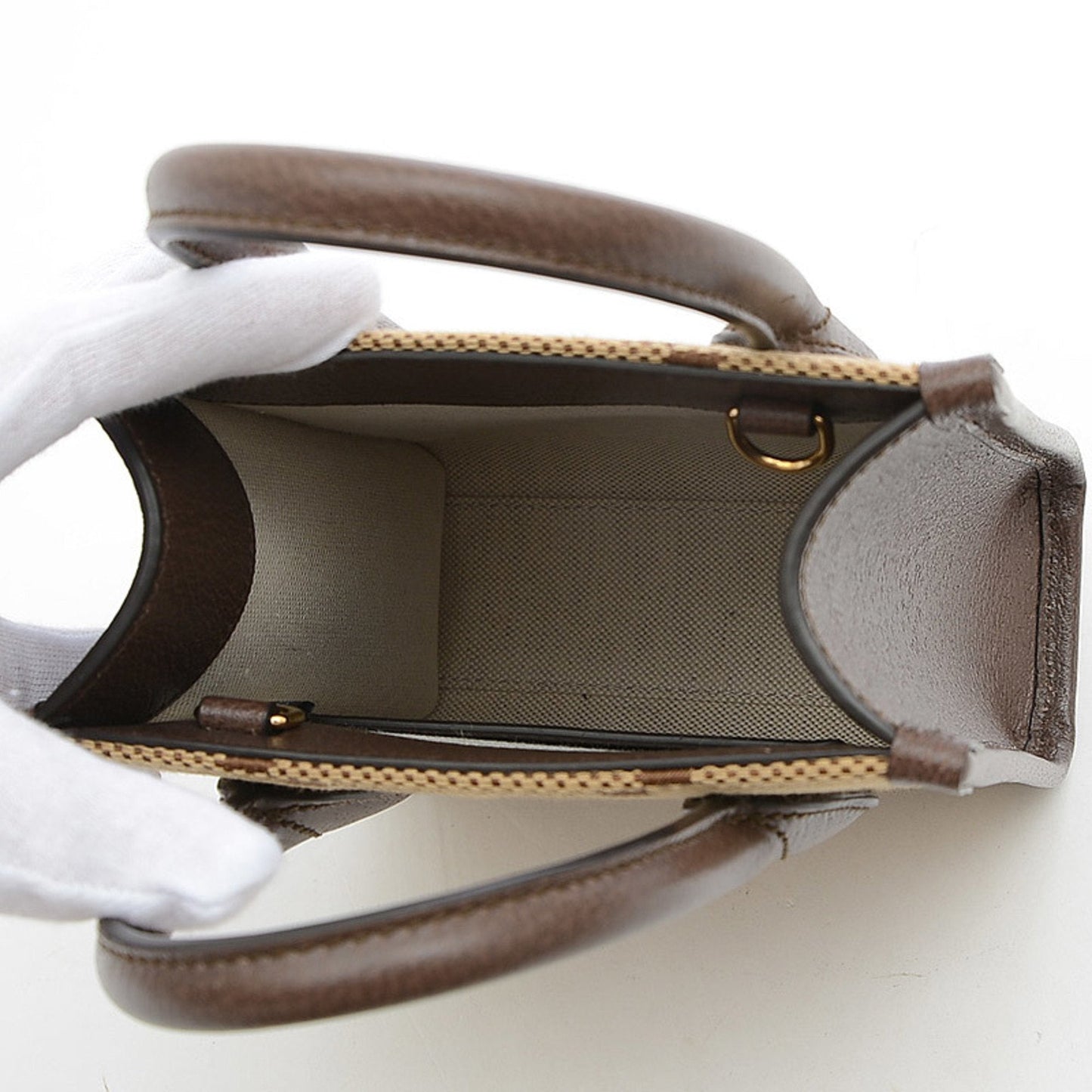 Gucci Jumbo GG 2Way Shoulder Bag Canvas Beige 699406