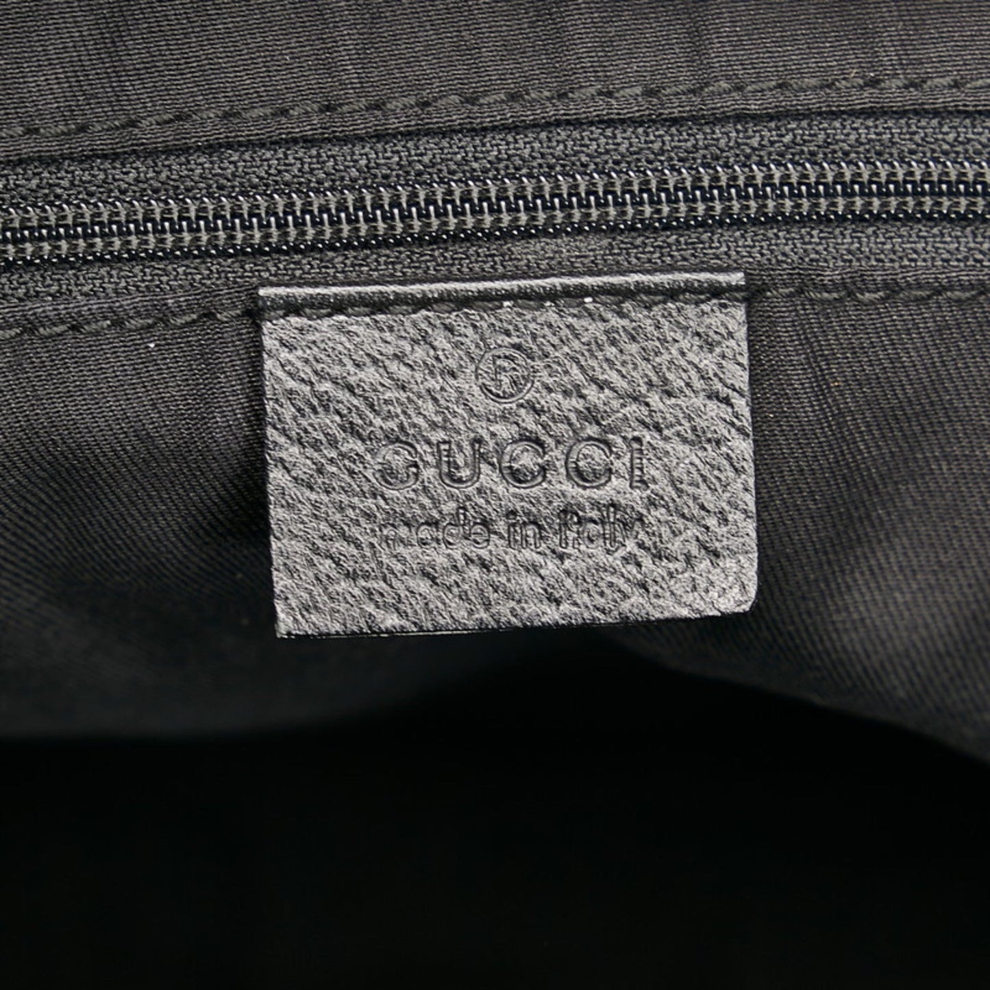 Gucci GG Canvas Princie Tote Bag 163805 Black Leather Ladies Gucci