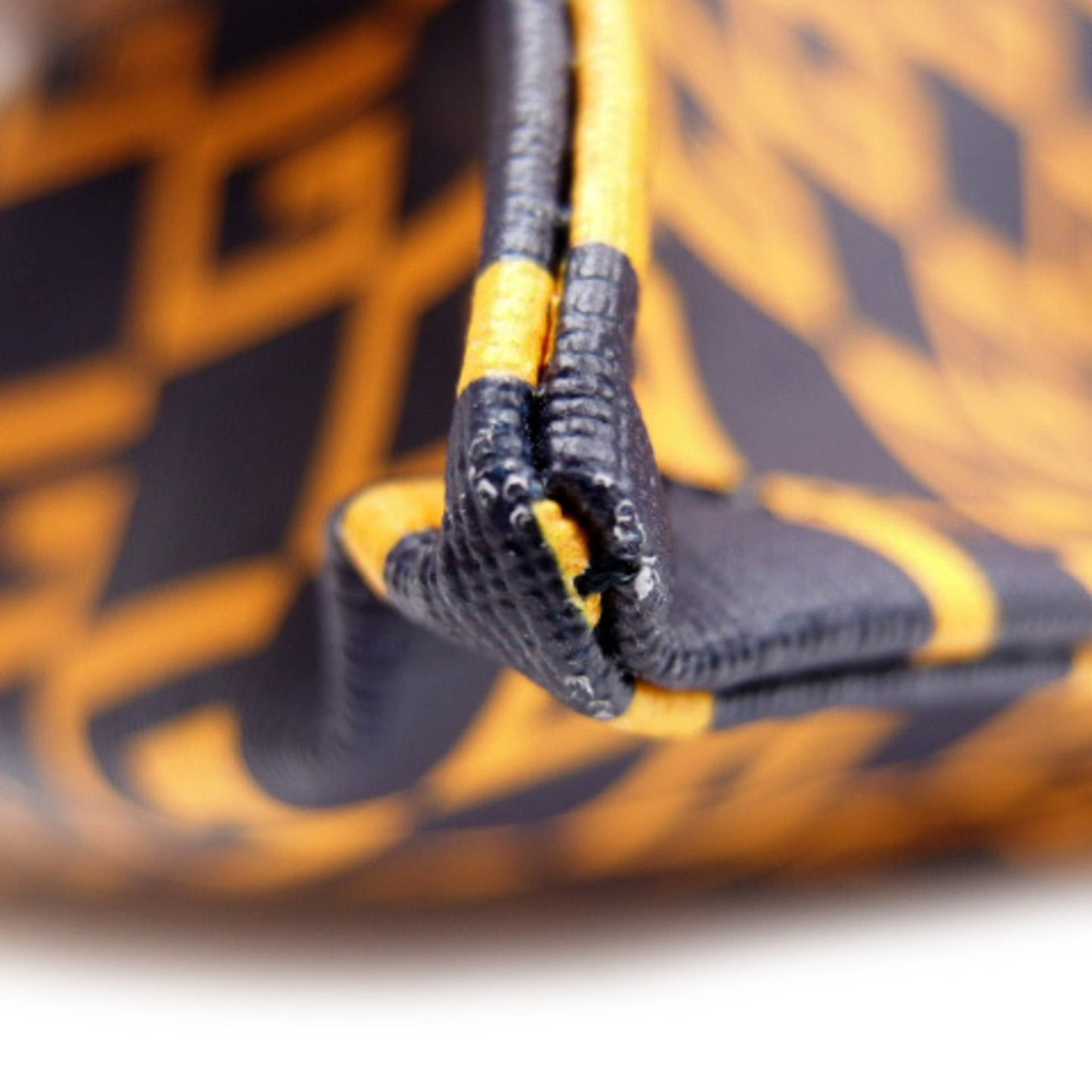 Gucci Square G Print Tote Bag Dark Navy x Yellow Series 20190617 2-SS201912