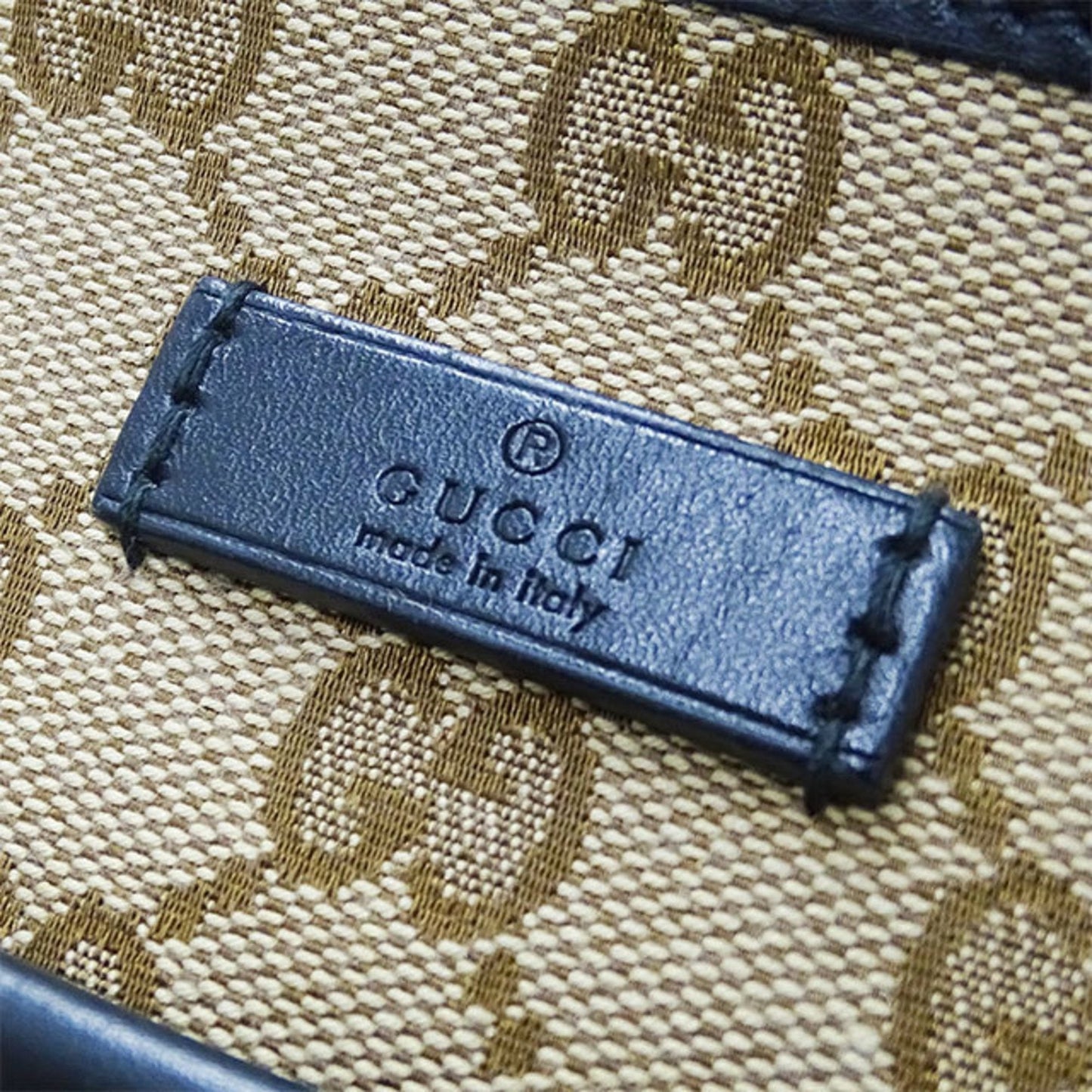 Gucci Bag Men's Women's Shoulder GG Canvas Brown Black 388926