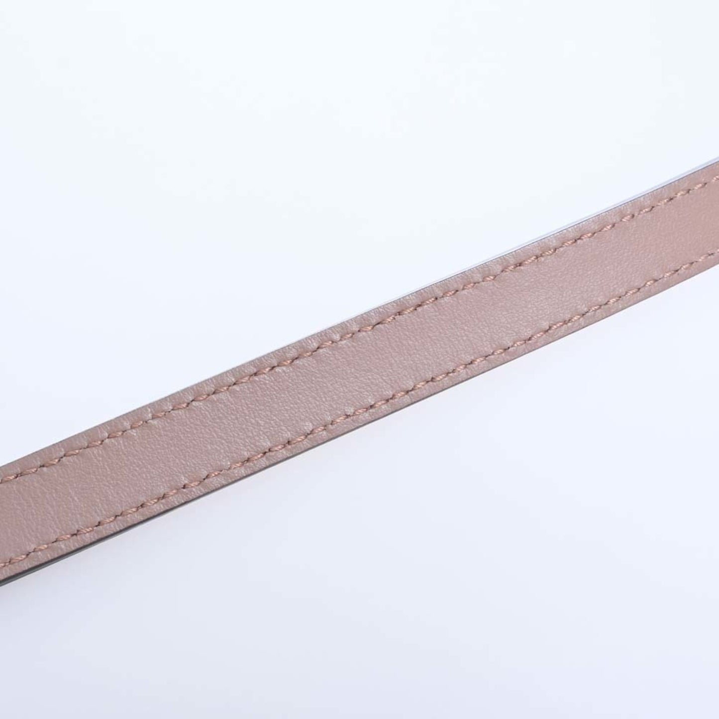 GUCCI GG Marmont Leather Chain Shoulder Bag 448065 Pink Beige Women's