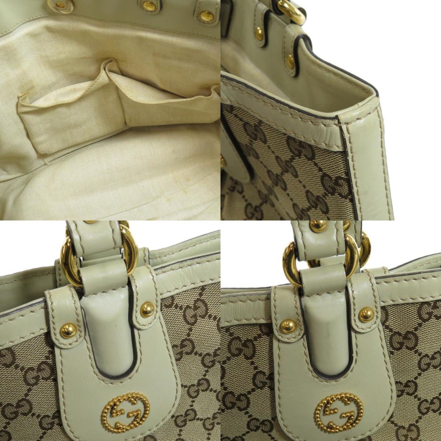 Gucci 506631 GG Tote Bag Canvas Ladies Gucci