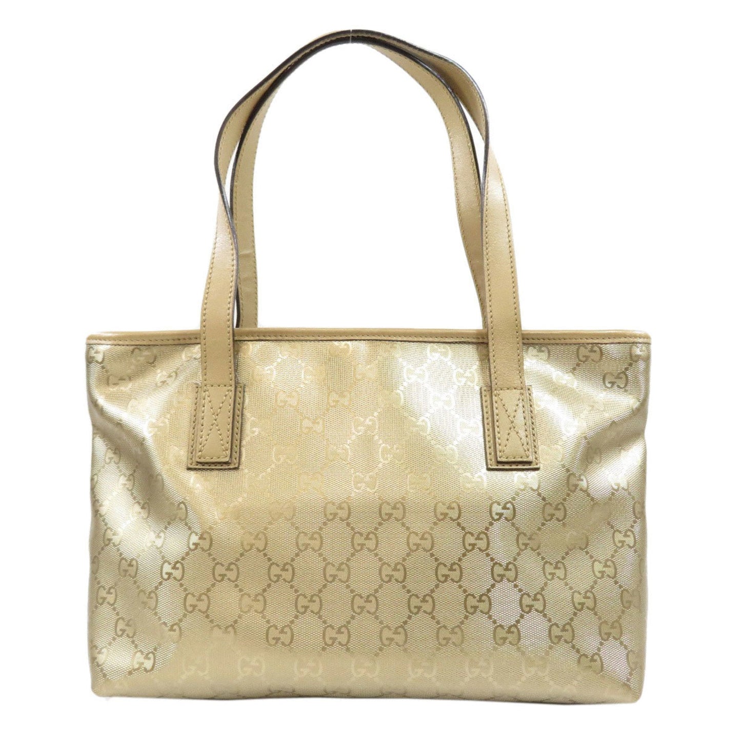 Gucci 211138 GG Imprime Handbag PVC Ladies