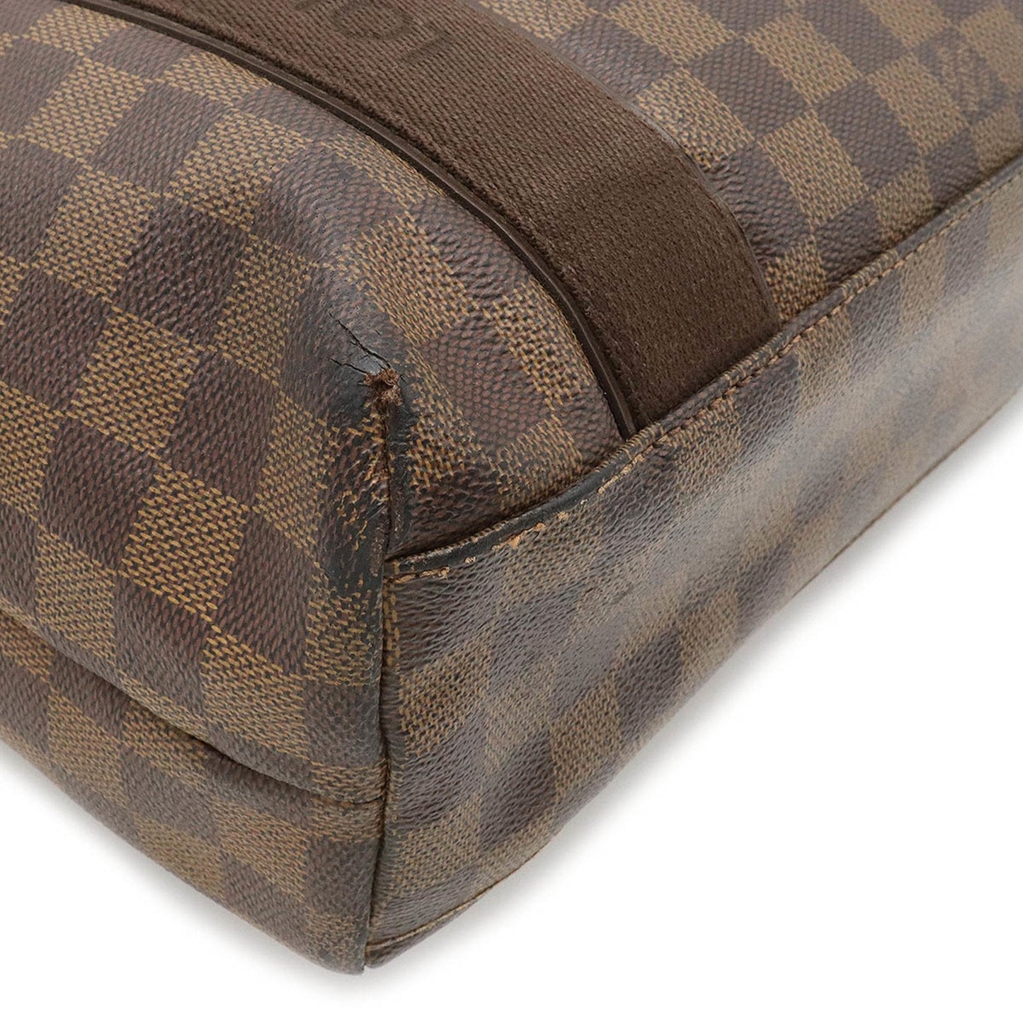 LOUIS VUITTON Damier Cava Bobur Tote Bag Shoulder N52006