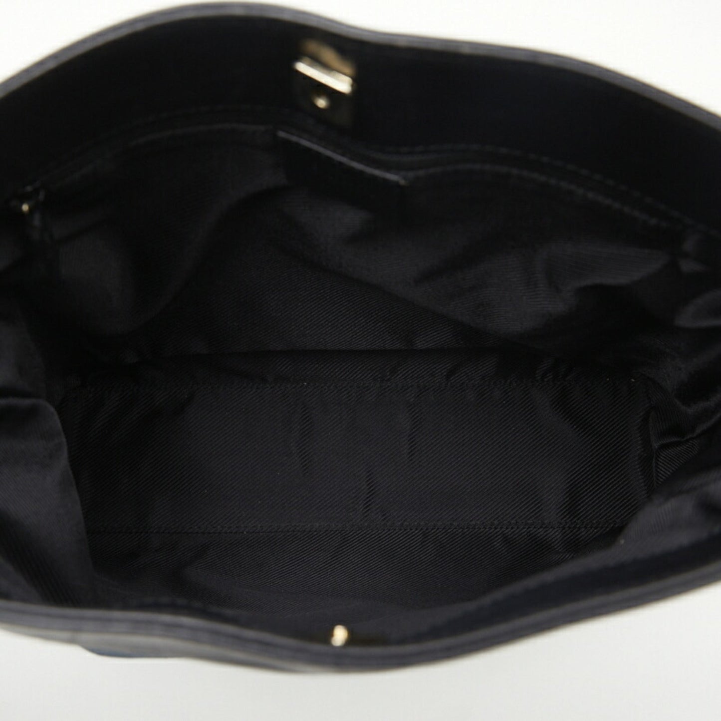 GUCCI GG canvas handbag one shoulder bag 001 4231 black leather ladies
