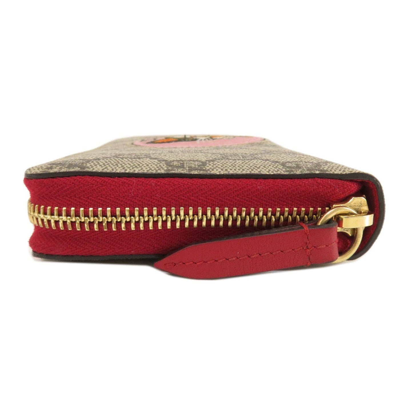 Gucci 506279 GG Supreme Long Wallet PVC Women's