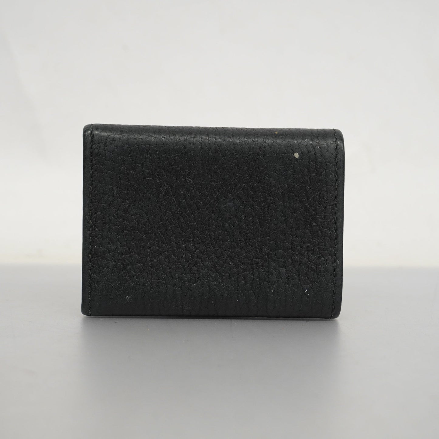GUCCIAuth  GG Marmont Gold Hardware 523277 Women's Leather Wallet [tri-fold]