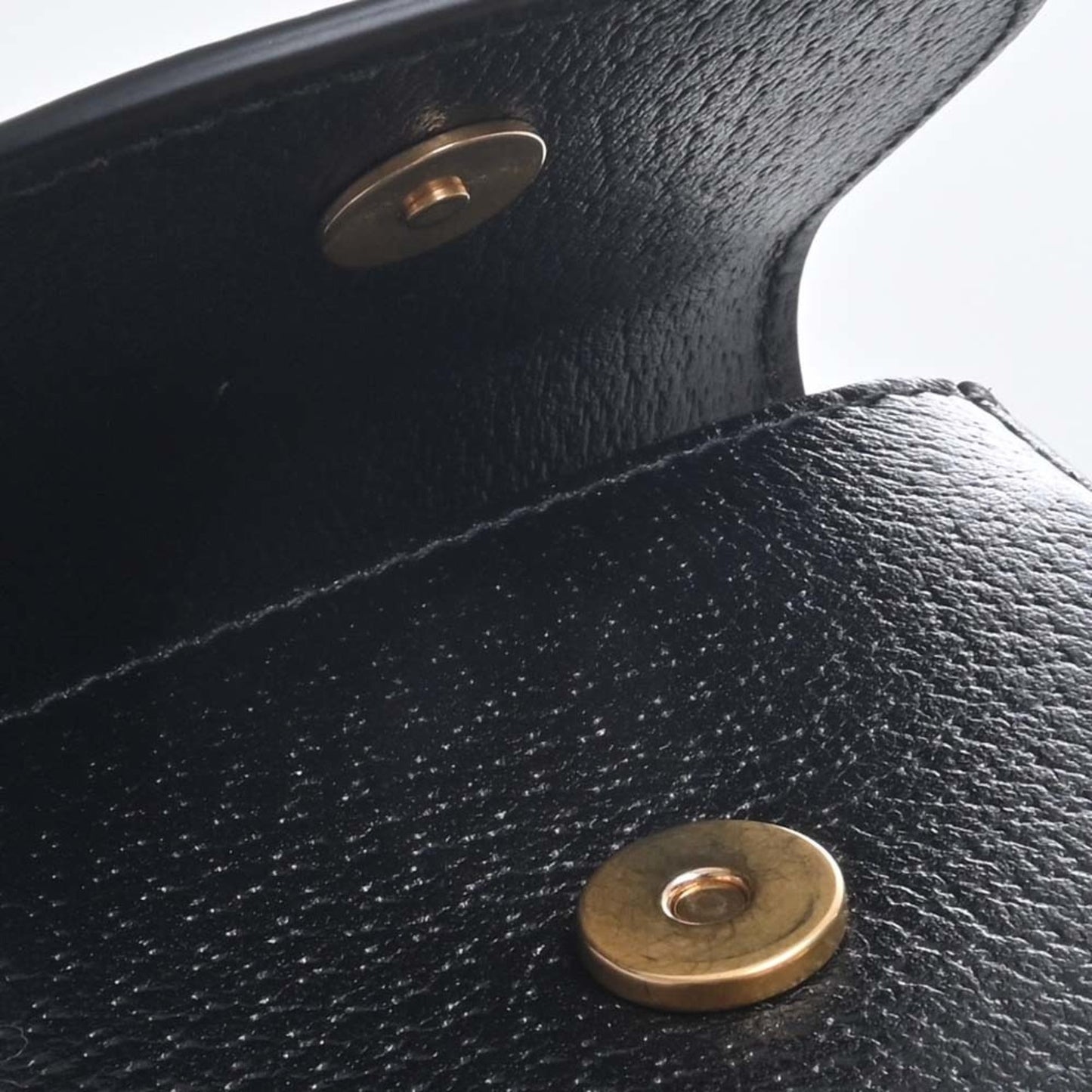 GUCCI Adidas collaboration leather shoulder bag 721794 black ladies
