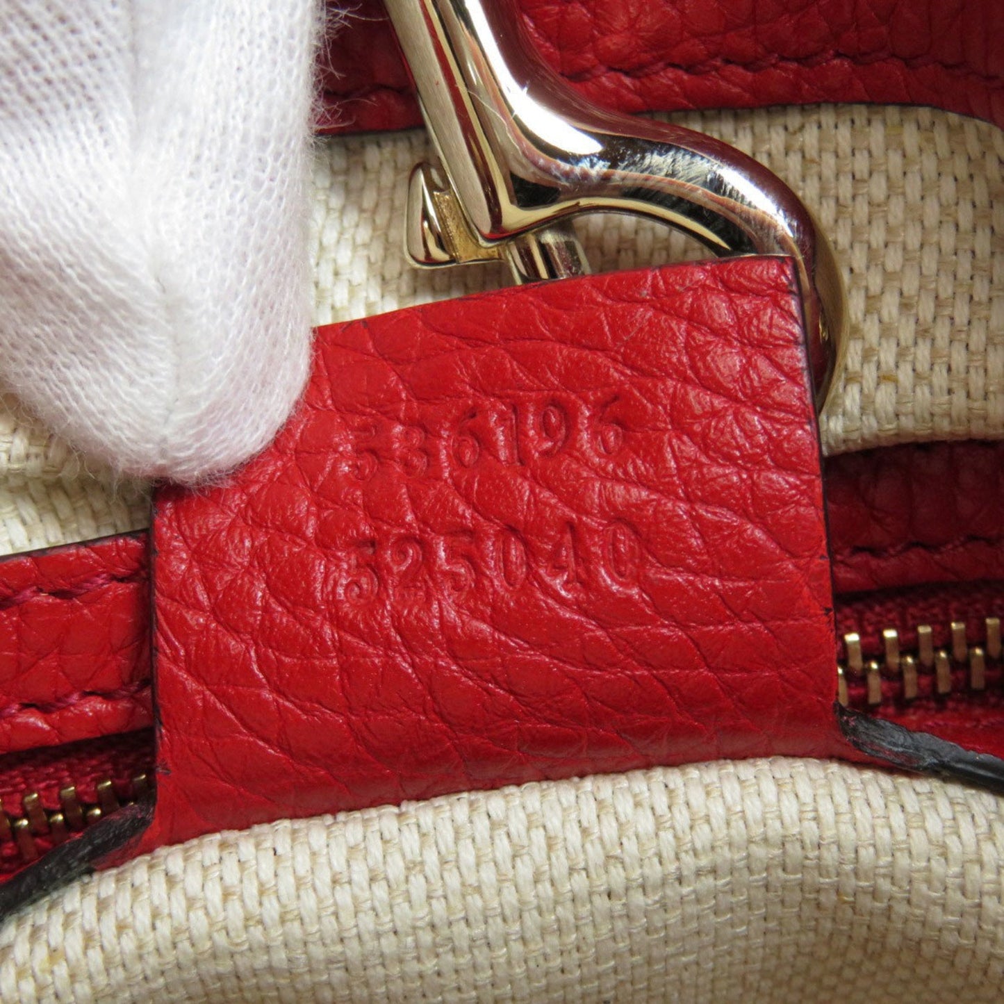 Gucci 536196 Soho Interlocking G Tote Bag Calf Ladies GUCCI