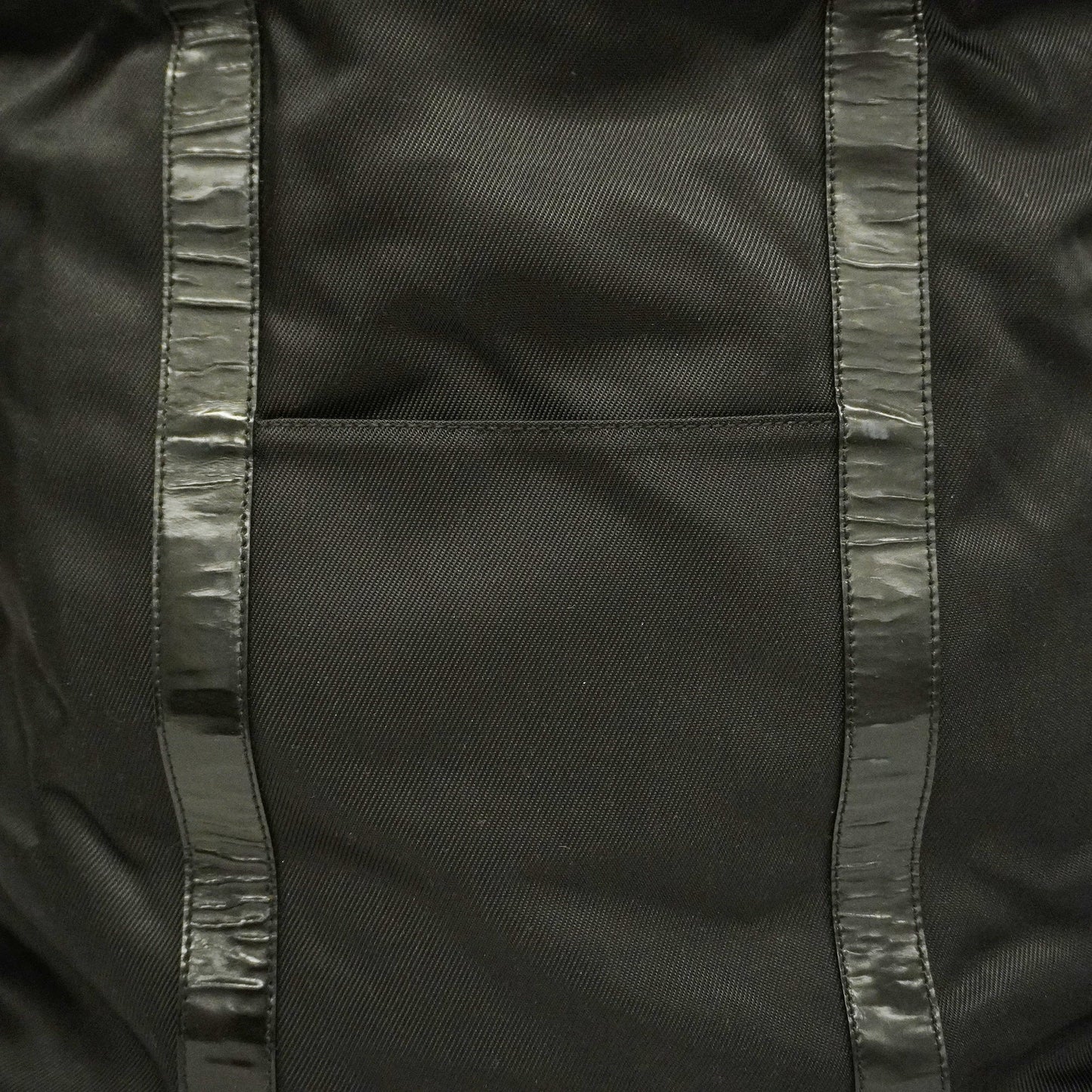GUCCI  Bamboo Boston Bag 002 3754 0412 Men,Women,Unisex Nylon Canvas Black
