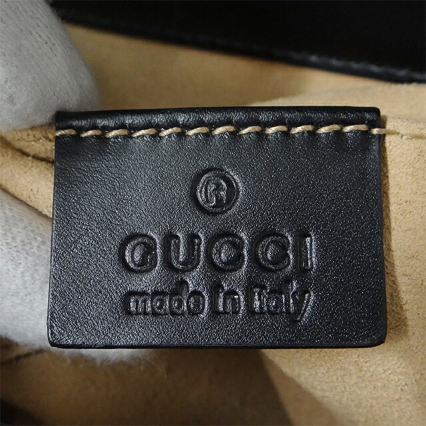 GUCCI Bag Women's Shima Shoulder Leather Chain Black 409487 Padlock