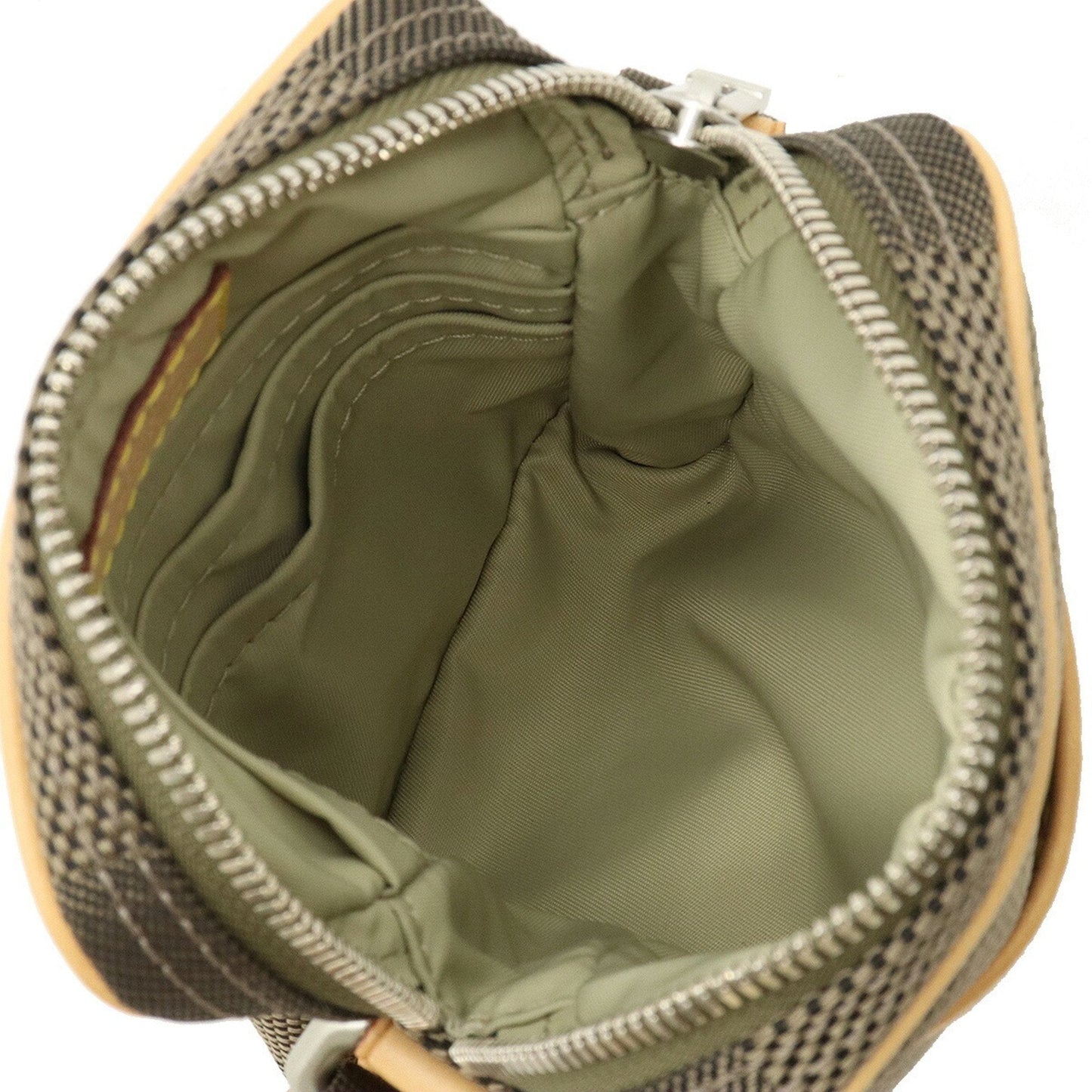 LOUIS VUITTON Damiergeant Citadin Shoulder Bag Canvas Tail Khaki M93621