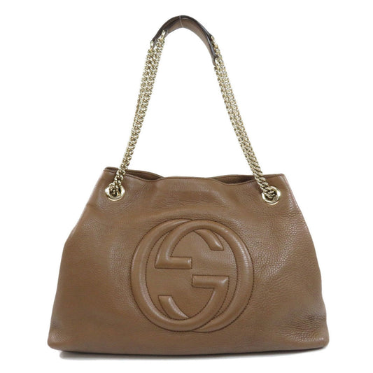 Gucci 308982 Soho Chain Bag Tote Calf Ladies