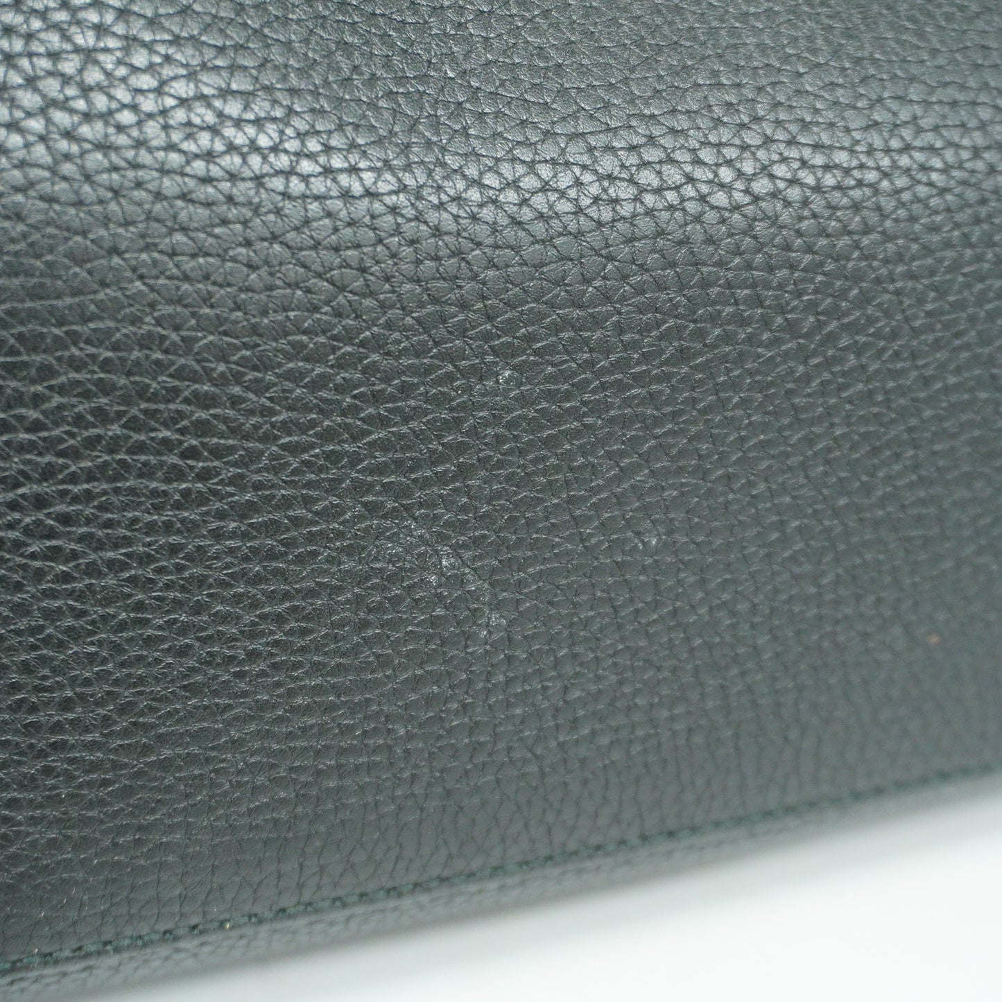 GUCCIAuth  Soho Shoulder Bag 536194 Women's Leather Shoulder Bag Black