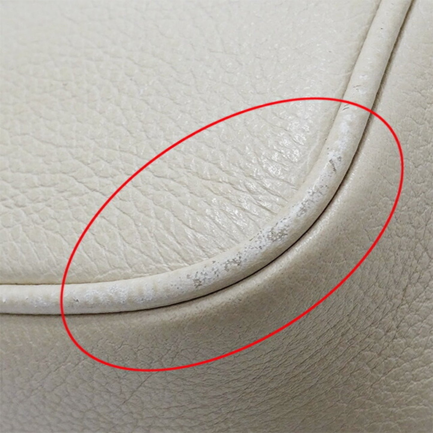Gucci Bag ladies print shoulder leather white 574803