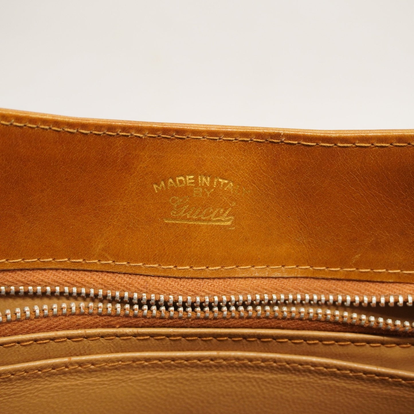 Gucci Shoulder Bag Old Gucci Women's Leather Shoulder Bag Brown