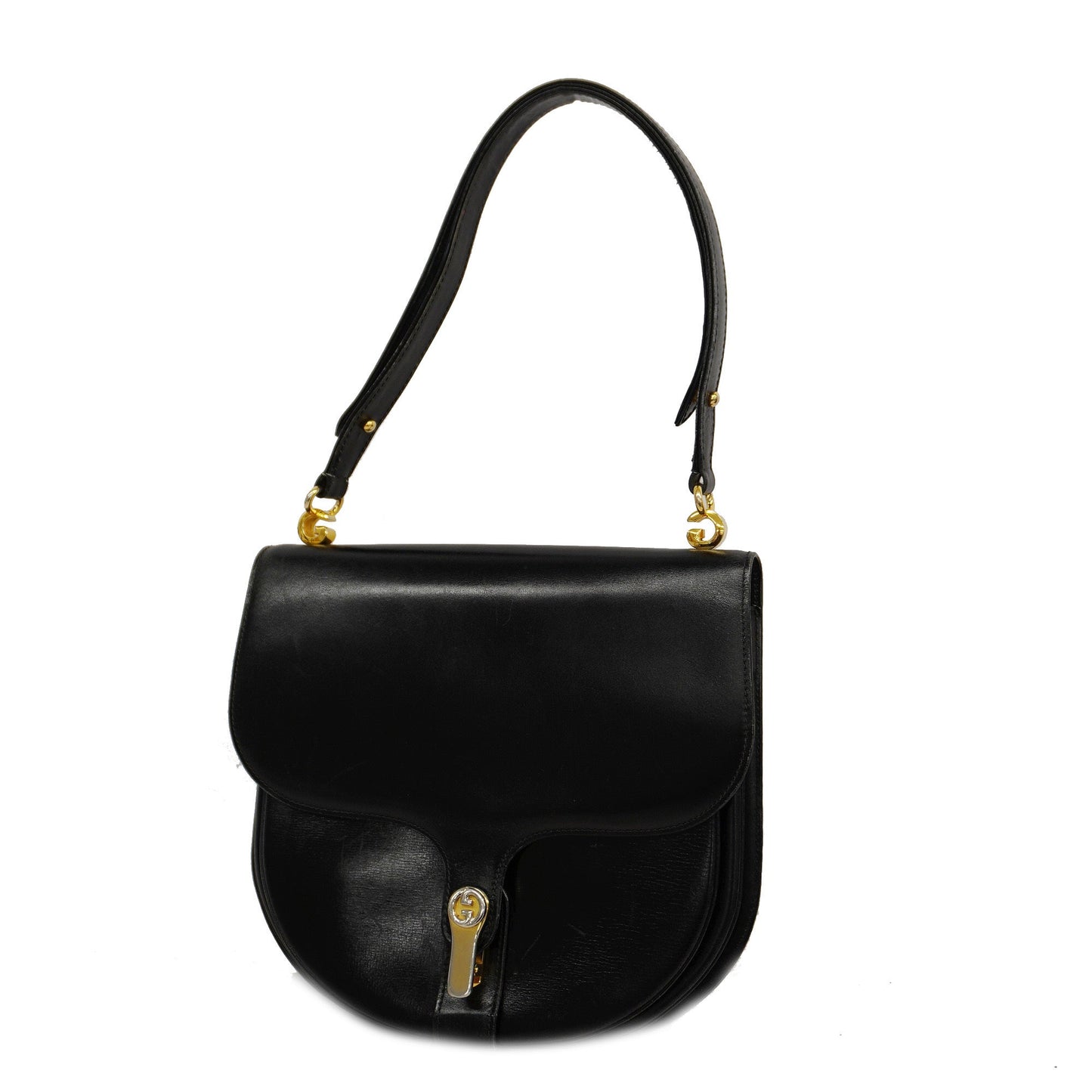 Gucci  Shoulder Bag Women's Leather Black