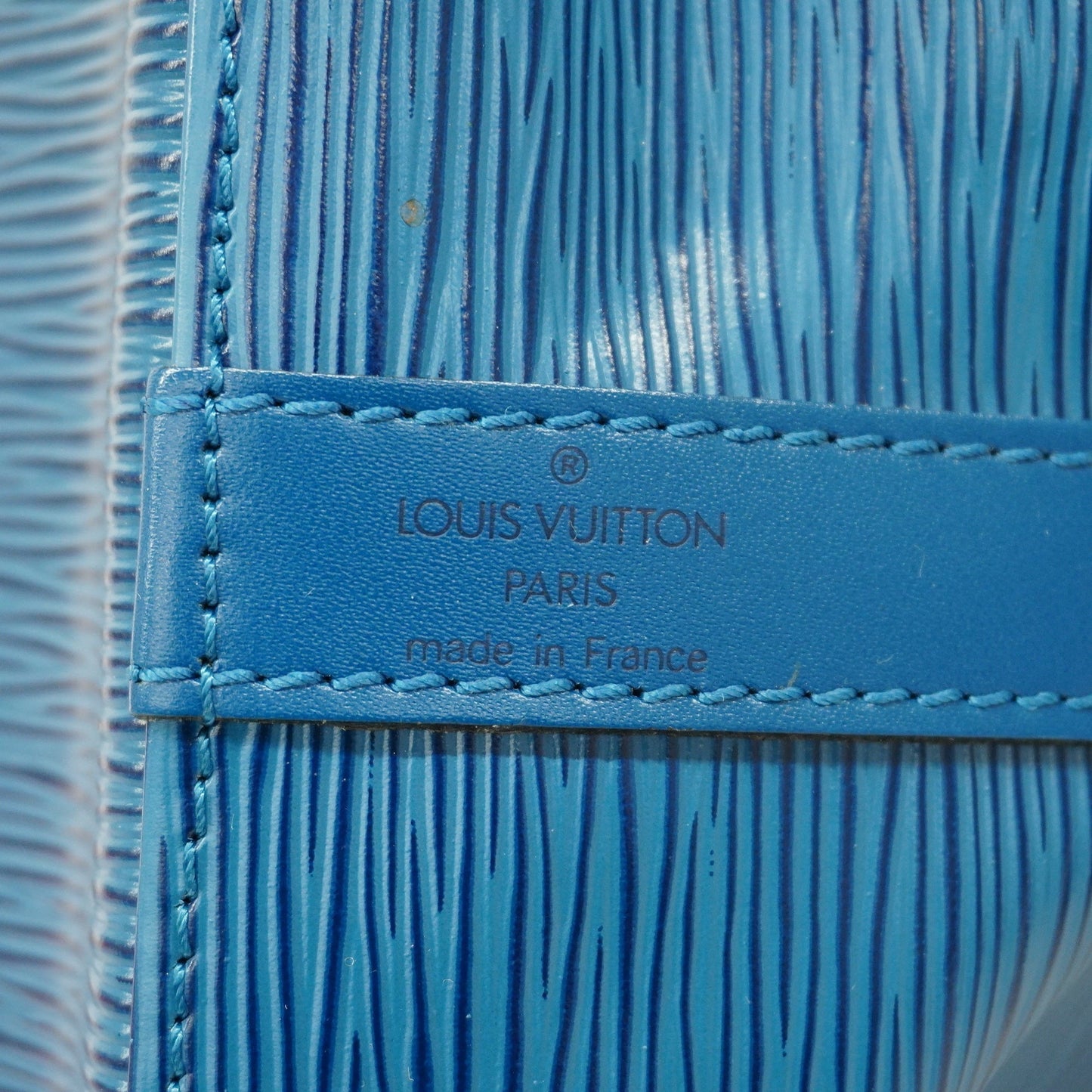 Louis Vuitton  Epi Petit Noe M44105 Women's Shoulder Bag Toledo Blue