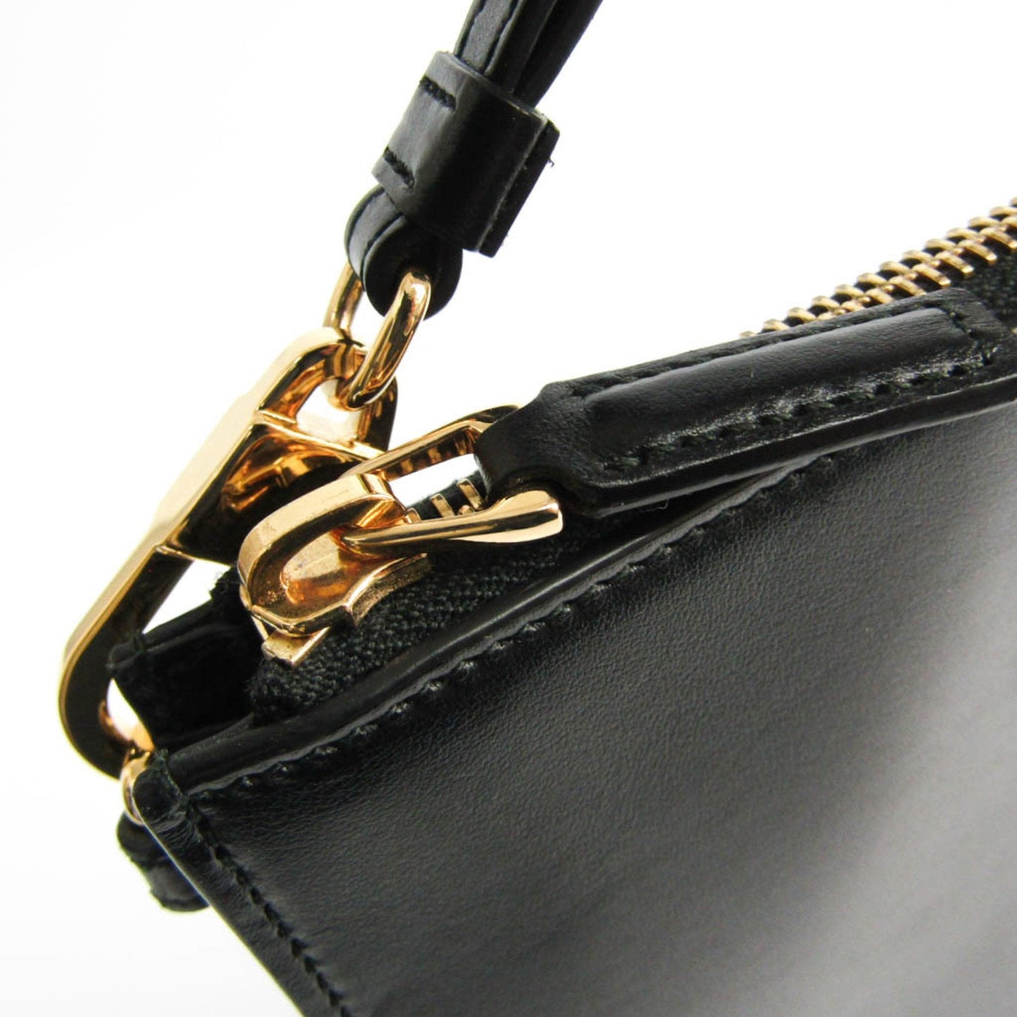 Gucci 547613 Women's Leather Clutch Bag Black