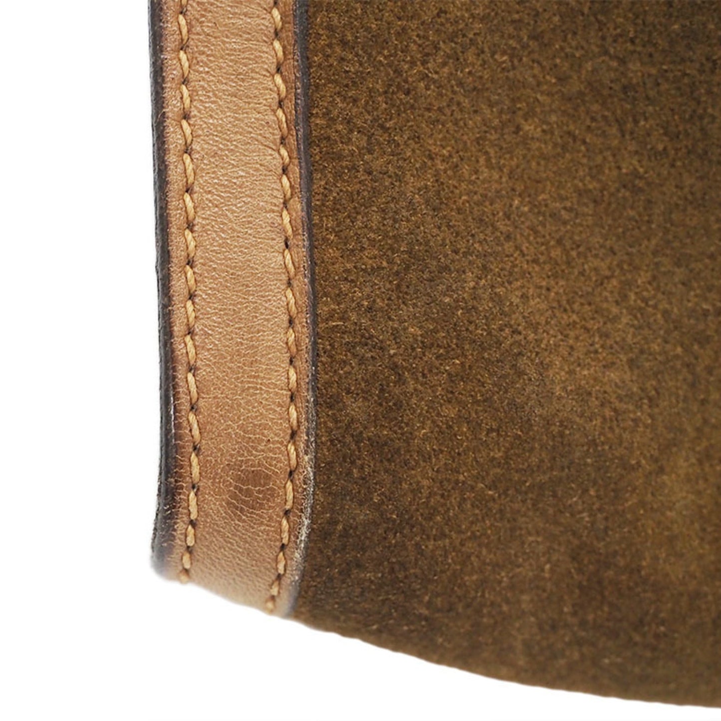 GUCCI Vintage Clutch Bag Sherry Line Perfume Suede Second Women's