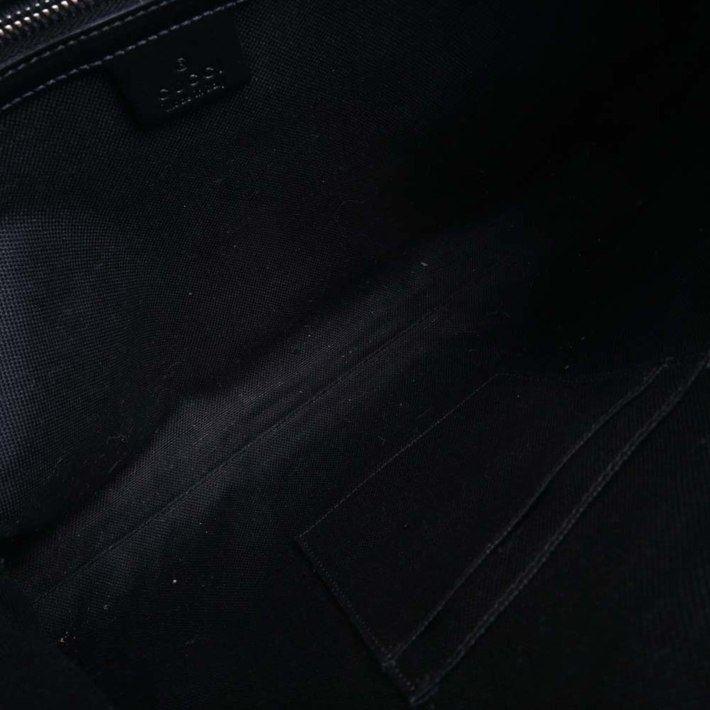 GUCCI GG Supreme Shoulder Bag 474139 Black Men's